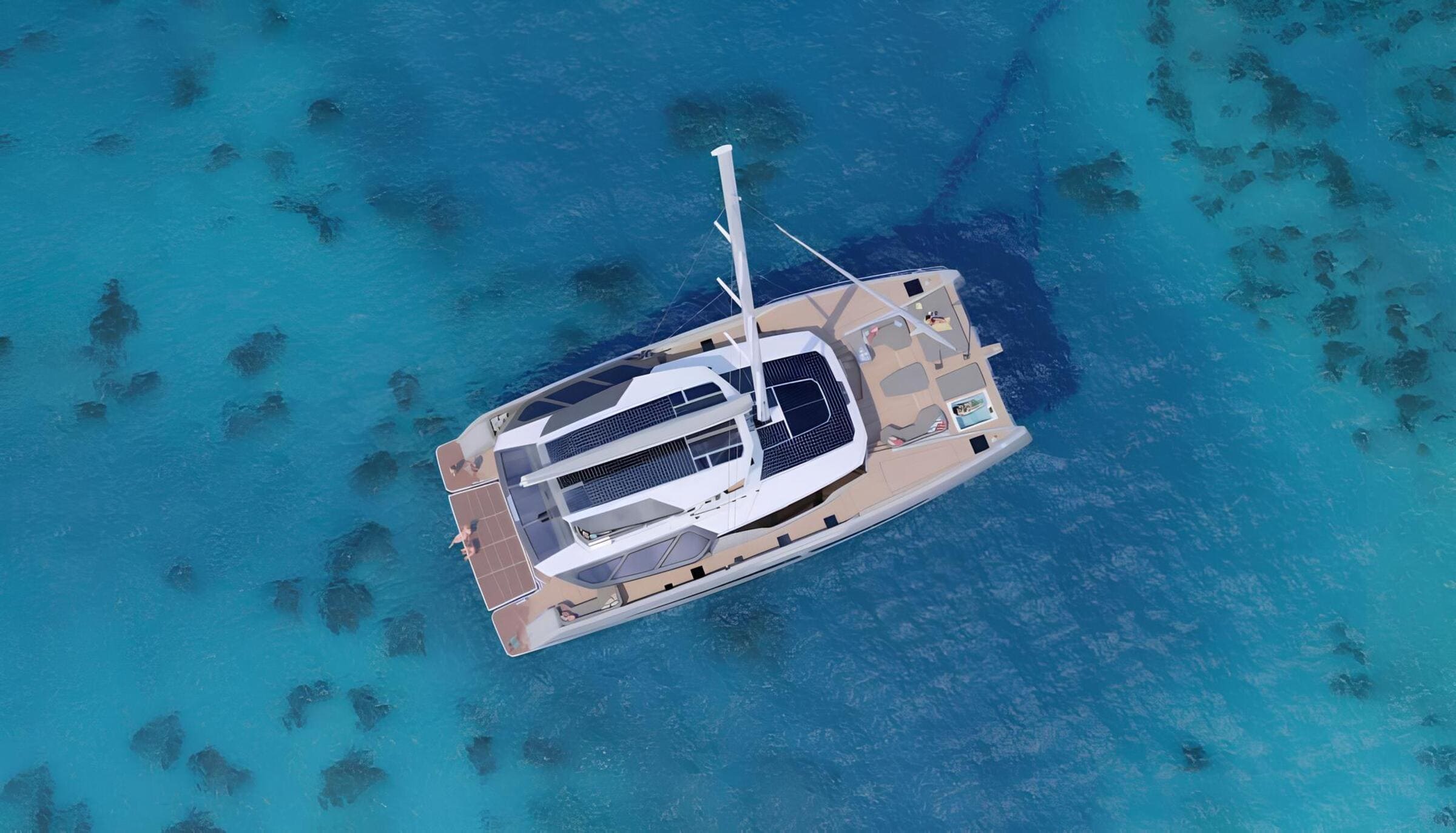 Экстерьер Fountaine Pajot Thira 80 2024 SERENISSIMA III/Exterior Fountaine Pajot Thira 80 2024 SERENISSIMA III
