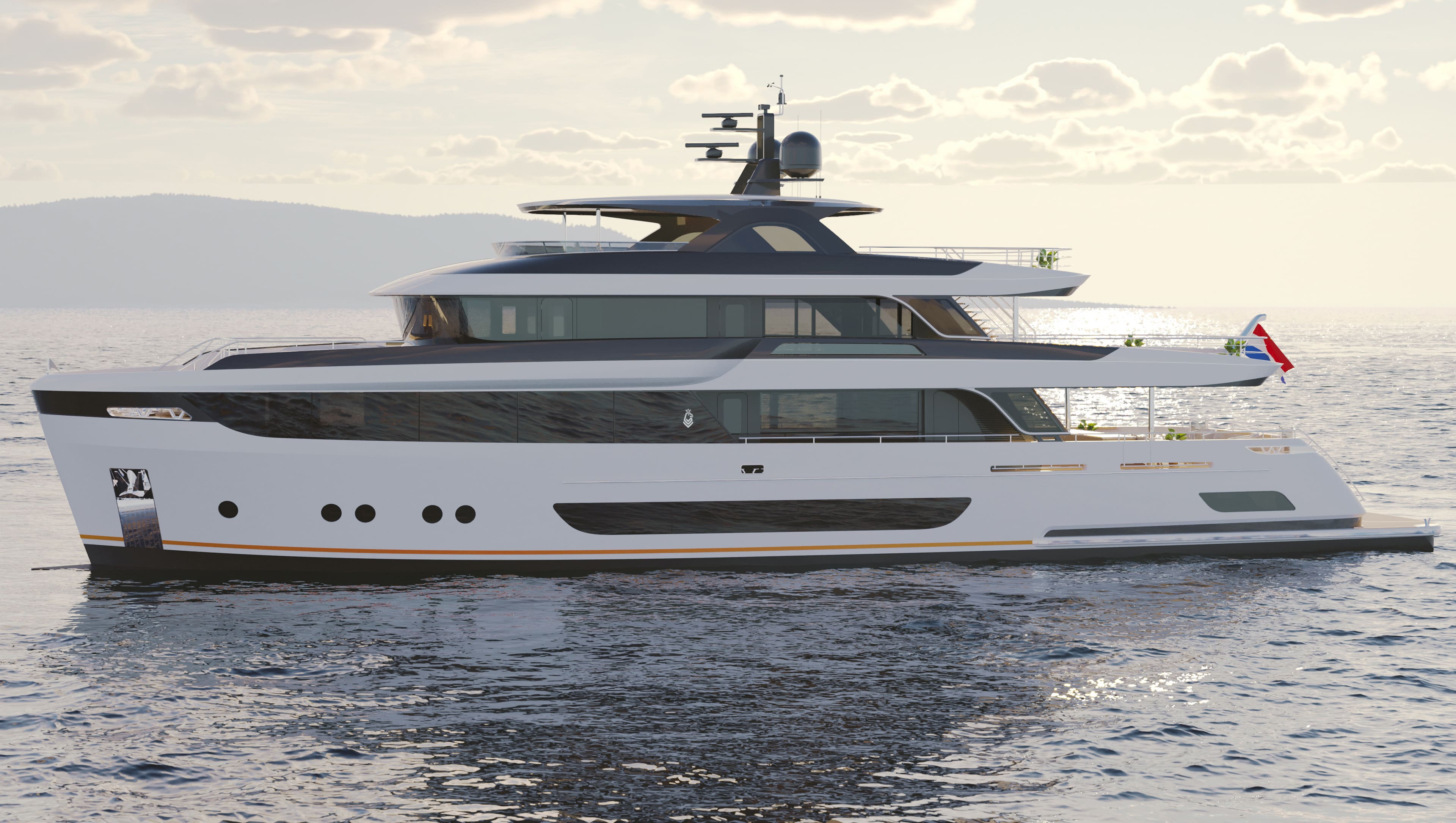 Экстерьер Van der Valk 35m PROJECT SAMBA New / Exterior Van der Valk 35m PROJECT SAMBA New