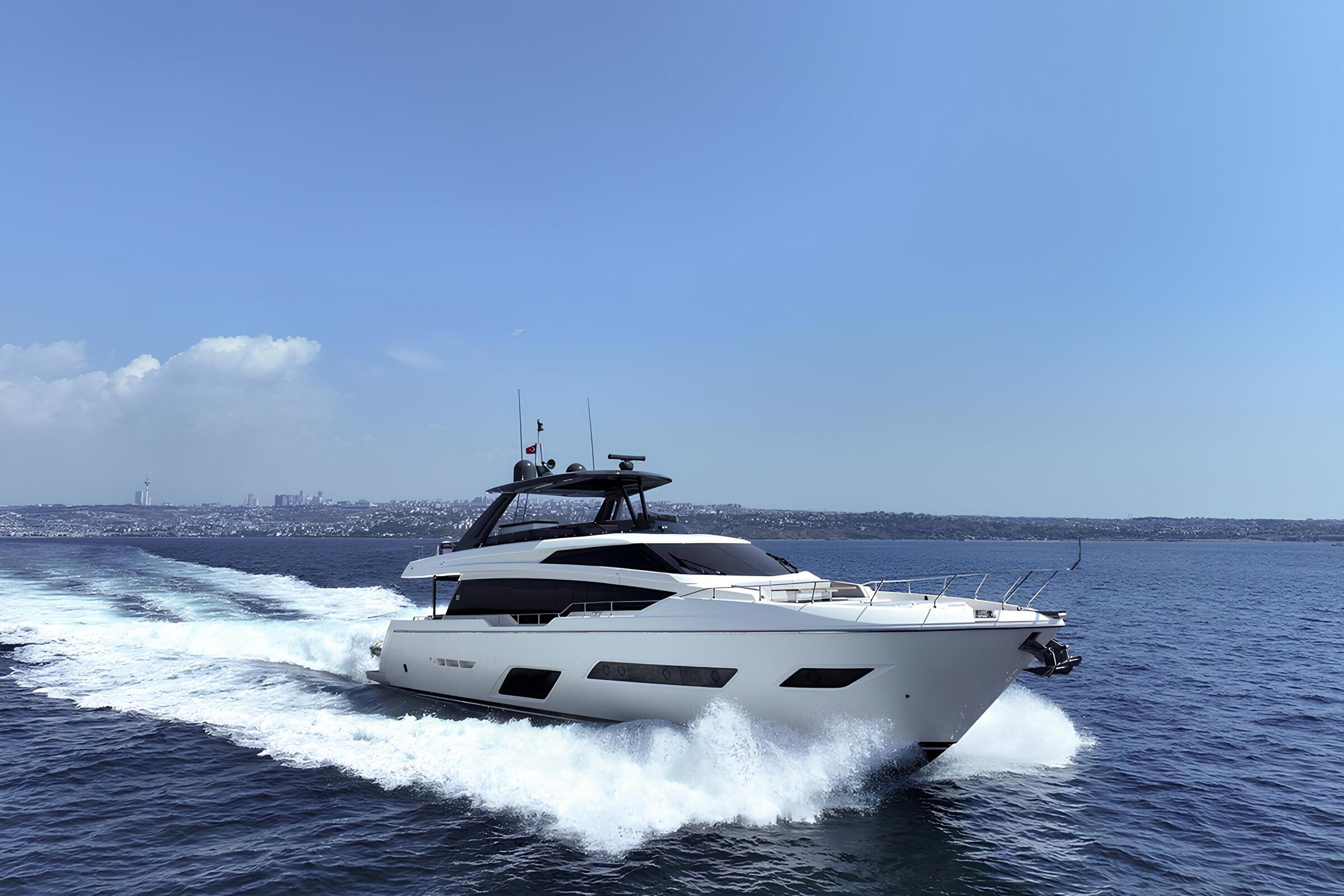 Экстерьер Ferretti 780 2019 MY GRANDMA II/Exterior Ferretti 780 2019 MY GRANDMA II