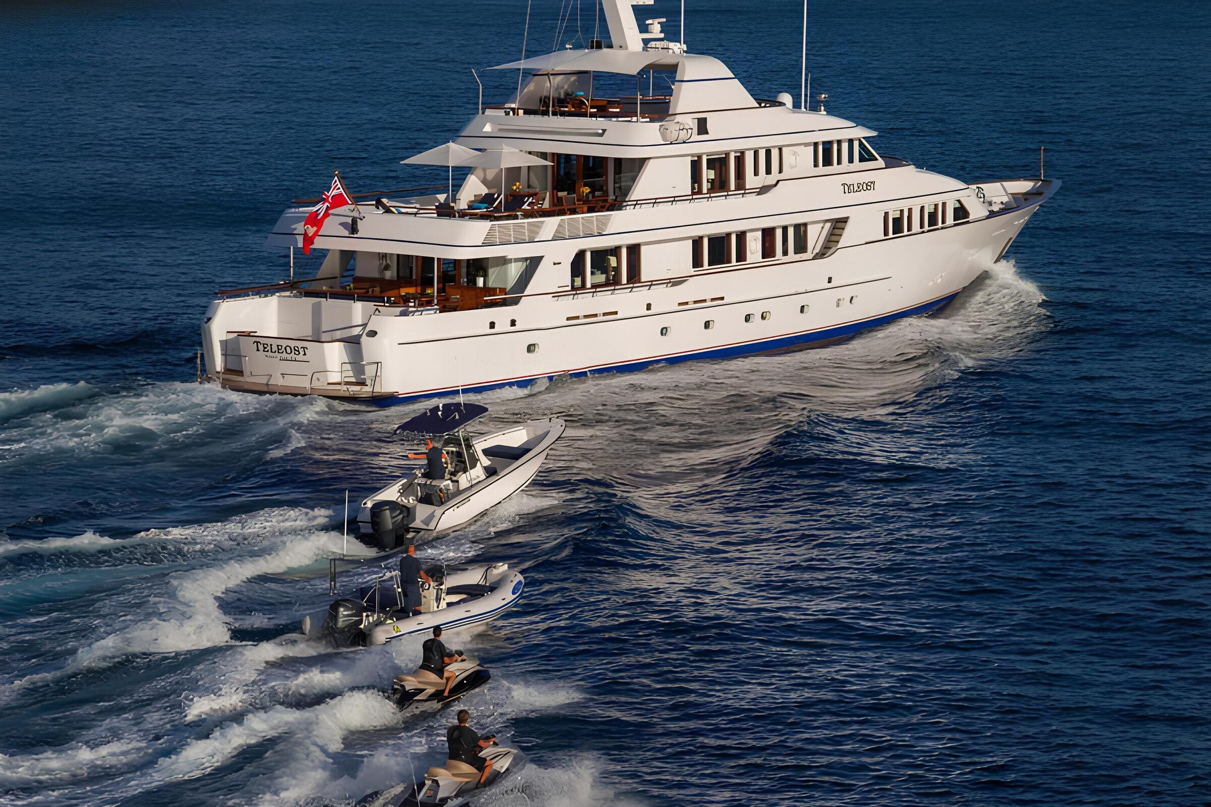 Экстерьер Feadship 49M 1998 MY TELEOST/Exterior Feadship 49M 1998 MY TELEOST