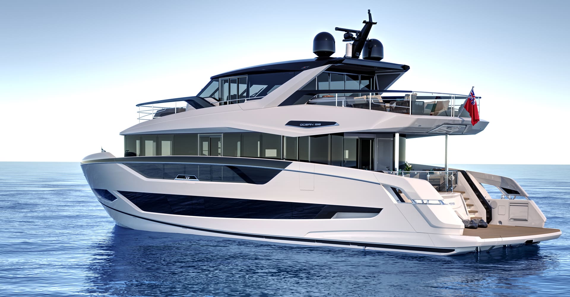 Экстерьер Sunseeker Ocean 156/Exterior Sunseeker Ocean 156