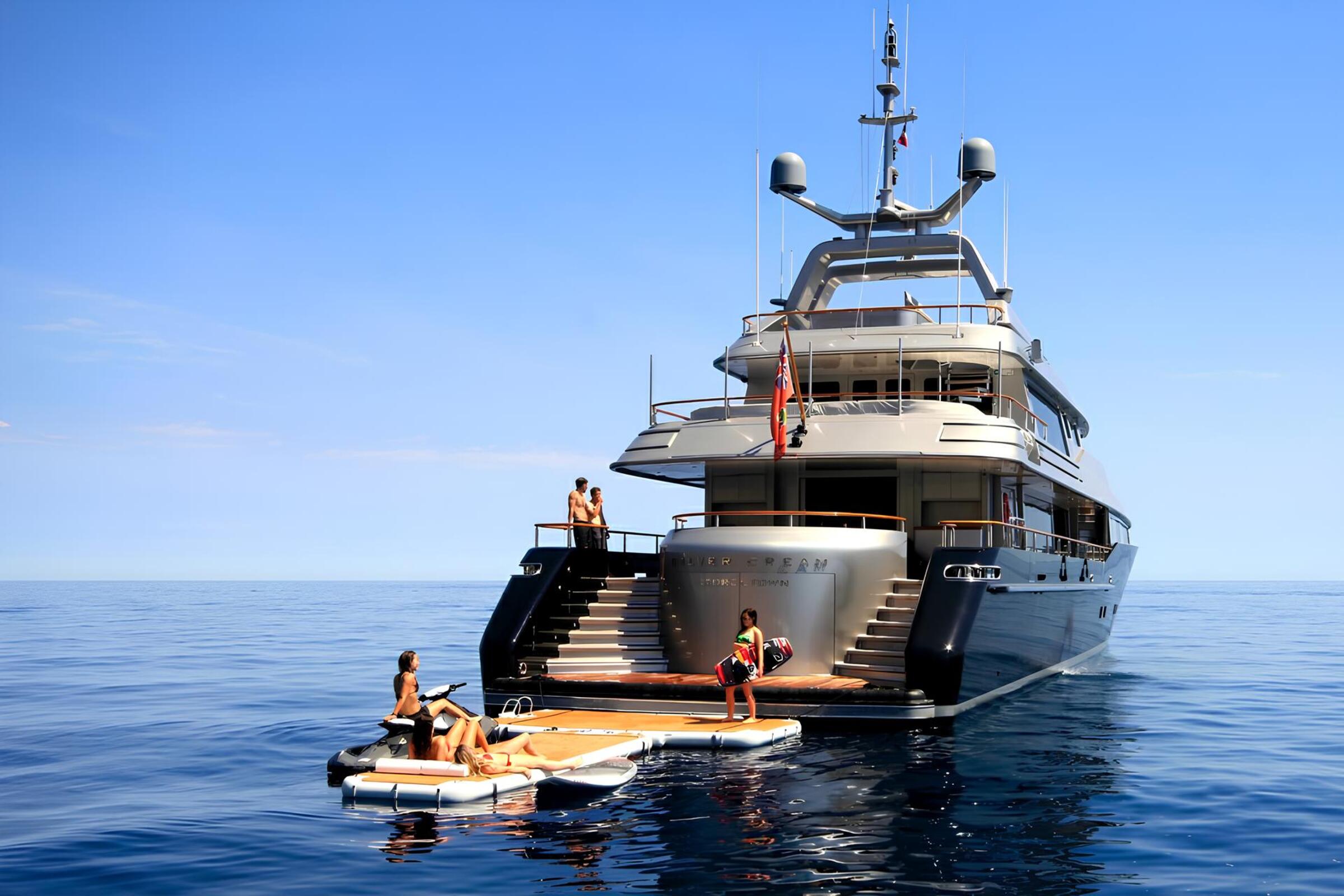 Экстерьер Warren Yachts 44M 2001 MY SILVER DREAM/Exterior Warren Yachts 44M 2001 MY SILVER DREAM