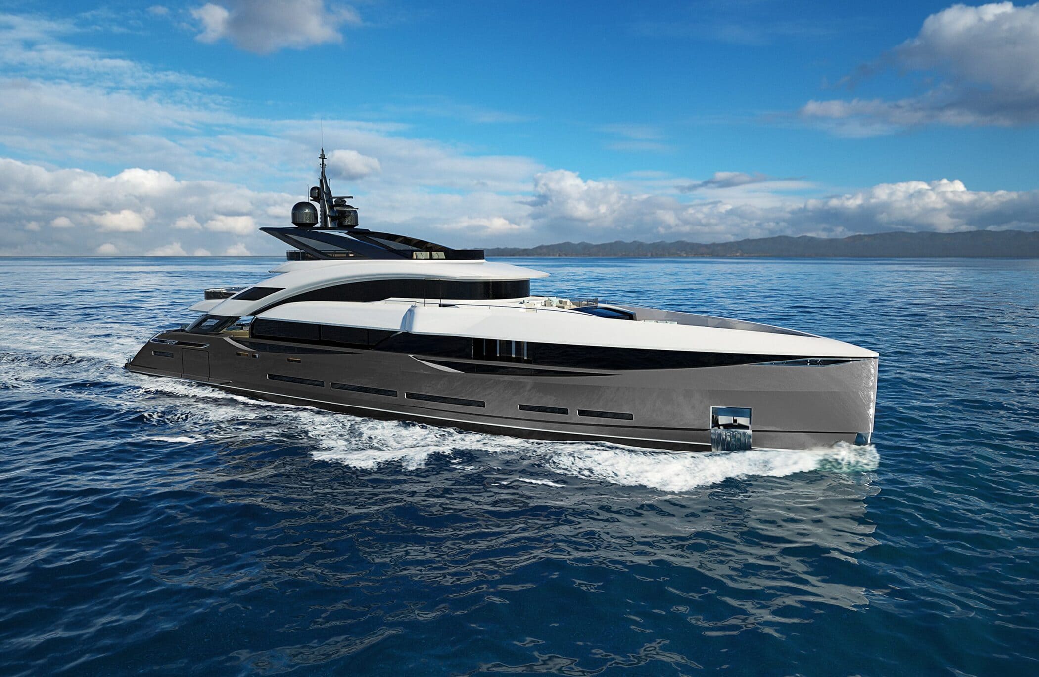 Экстерьер ISA Yachts GRANTURISMO 45 NEW/Exterior ISA Yachts GRANTURISMO 45 NEW