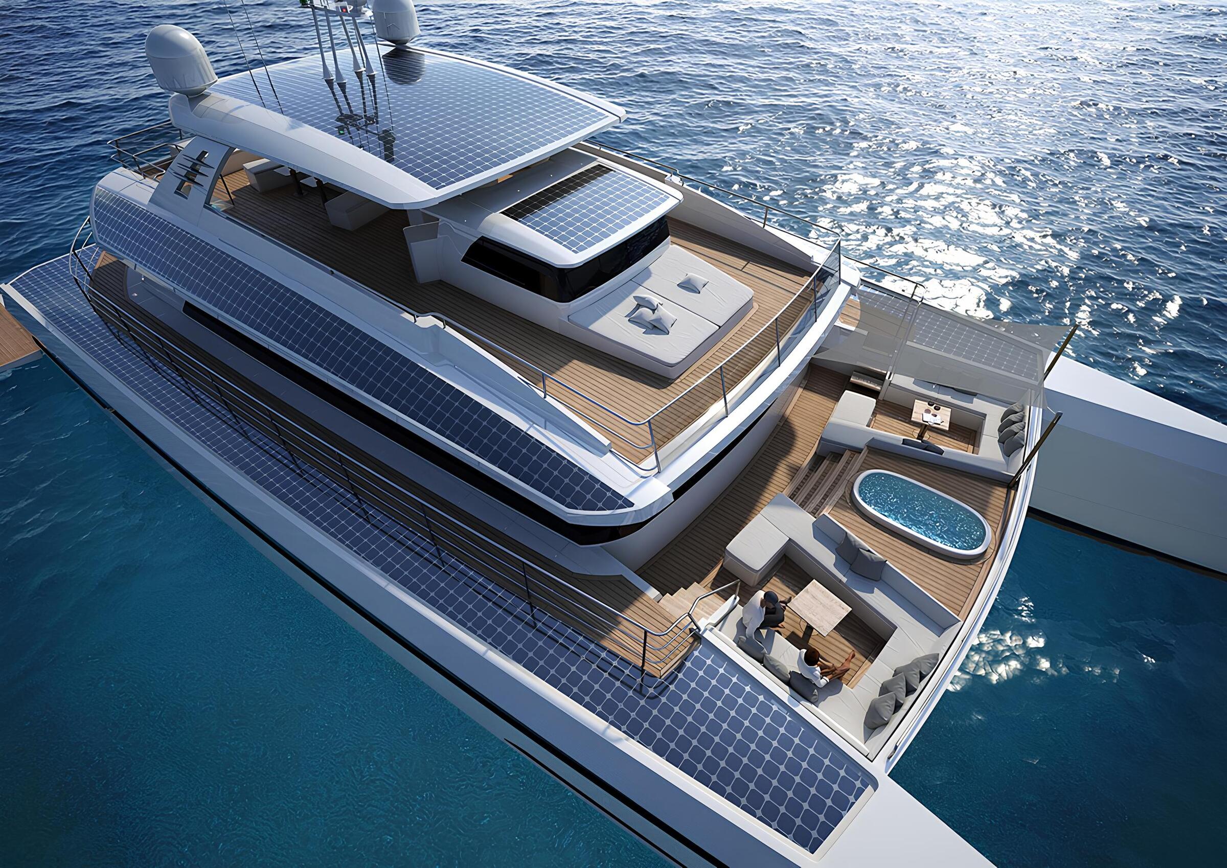 Экстерьер Wider Eco Yacht 112 Power 2027/Exterior Wider Eco Yacht 112 Power 2027