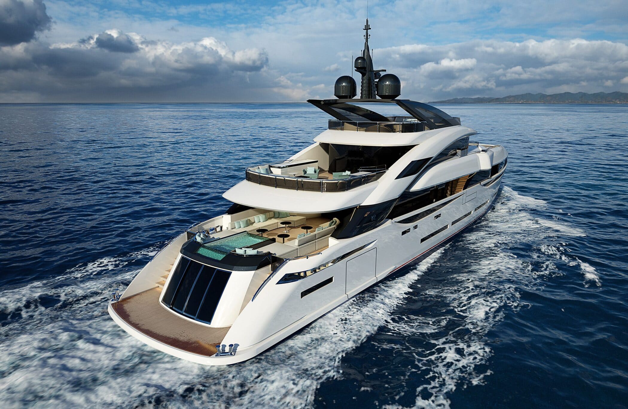 Экстерьер ISA Yachts GRANTURISMO 45 NEW/Exterior ISA Yachts GRANTURISMO 45 NEW