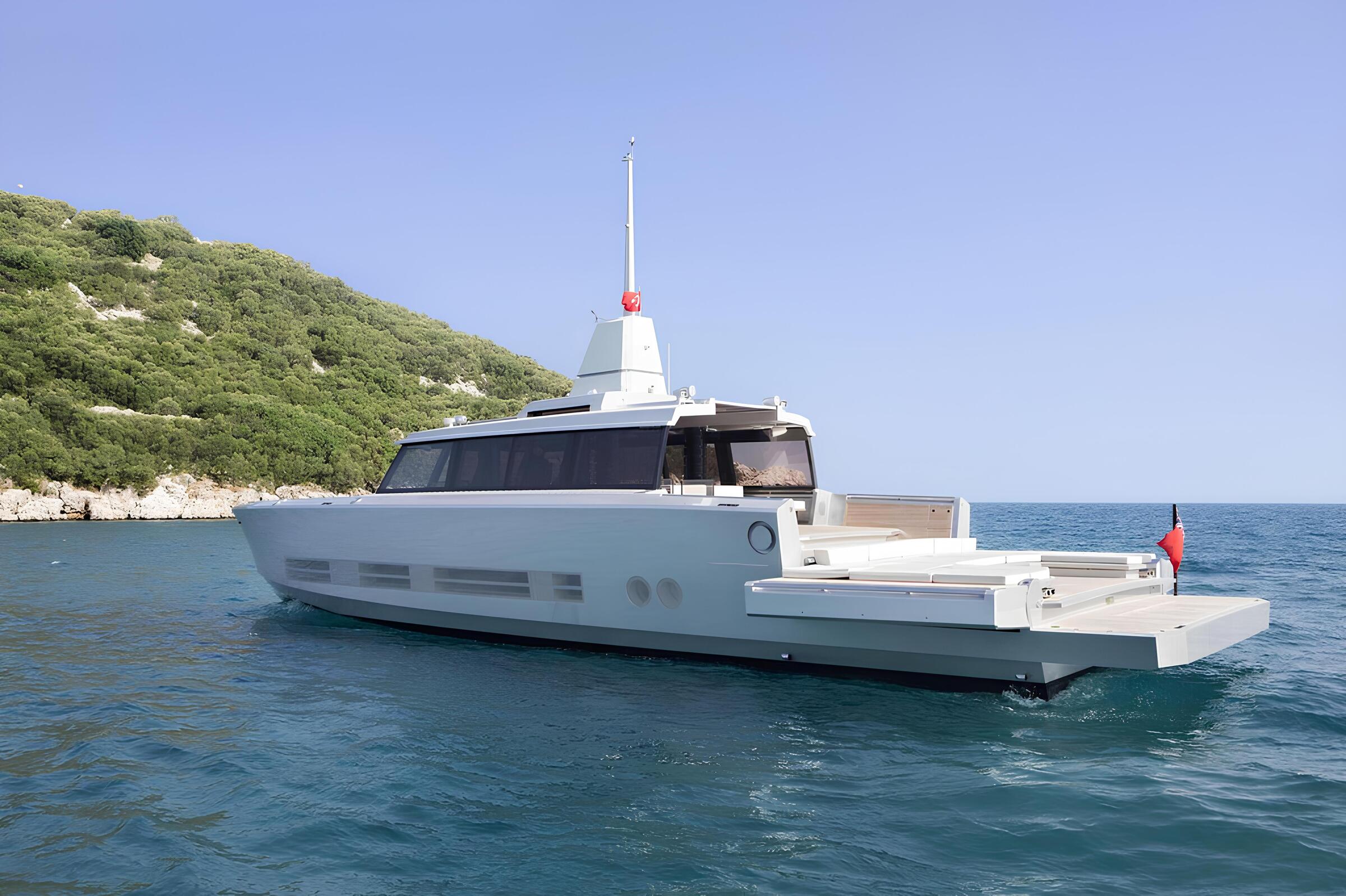 Экстерьер Alia Yachts 27M 2019 MY ATLANTICO/Exterior Alia Yachts 27M 2019 MY ATLANTICO