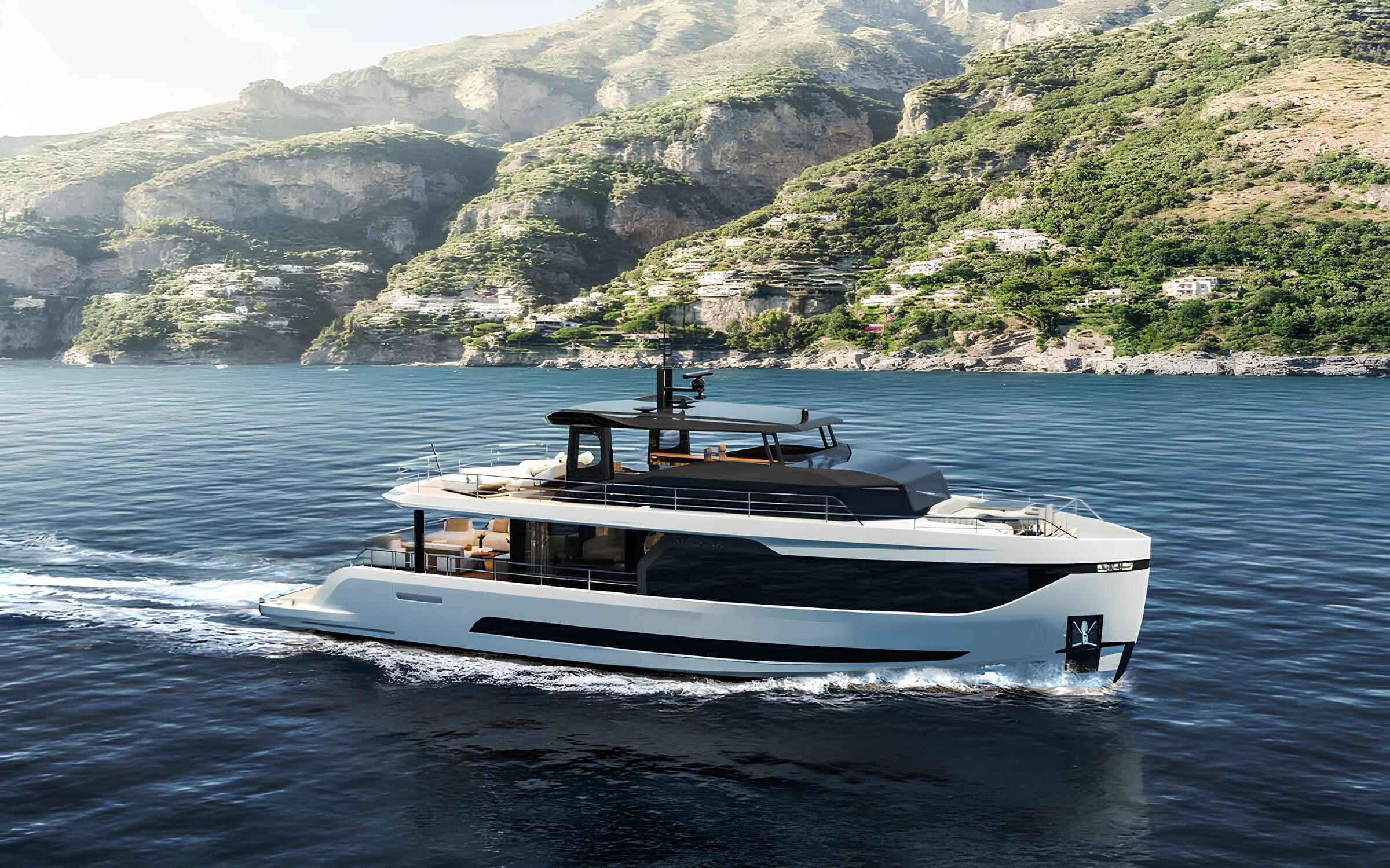 Экстерьер Arcadia Yachts A80/Exterior Arcadia Yachts A80