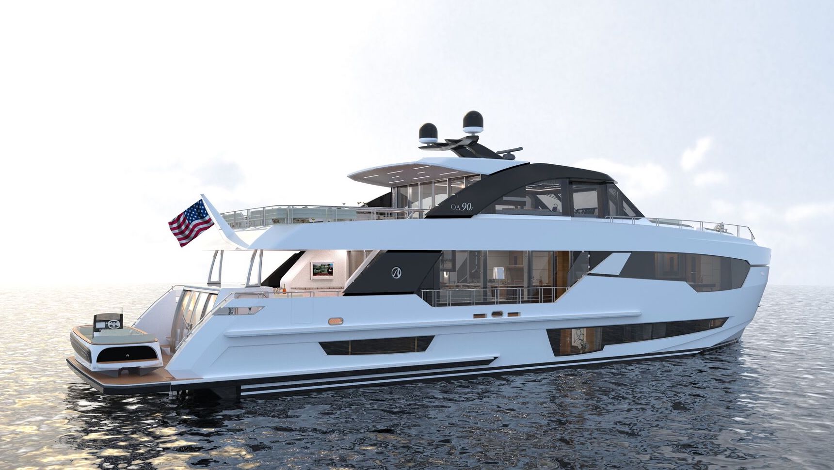 Экстерьер Ocean Alexander 28R Enclosed 2020 MY MAKE BIG HAPPEN/Exterior Ocean Alexander 28R Enclosed 2020 MY MAKE BIG HAPPEN