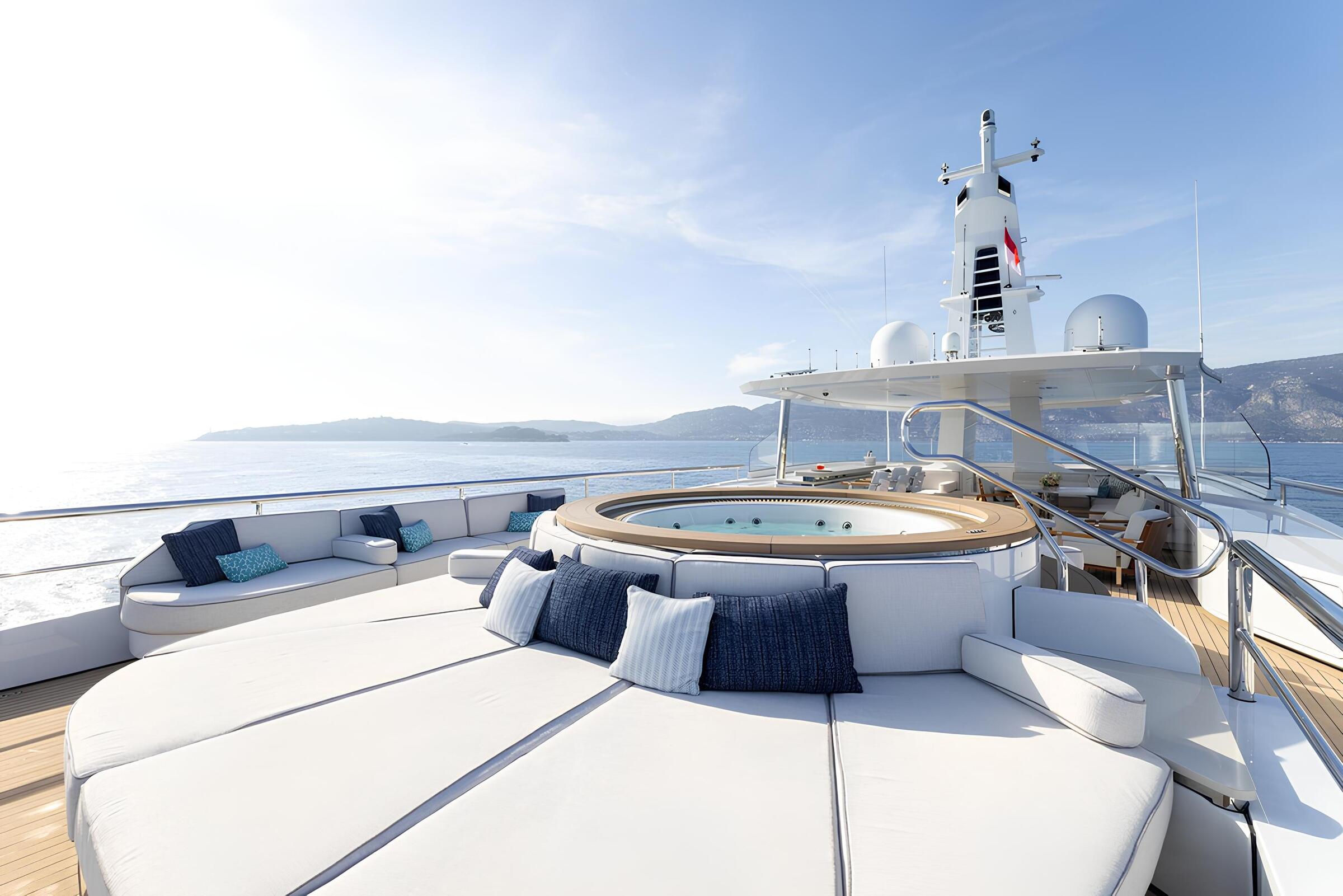 Джакузи на сандеке/Sundeck jacuzzi