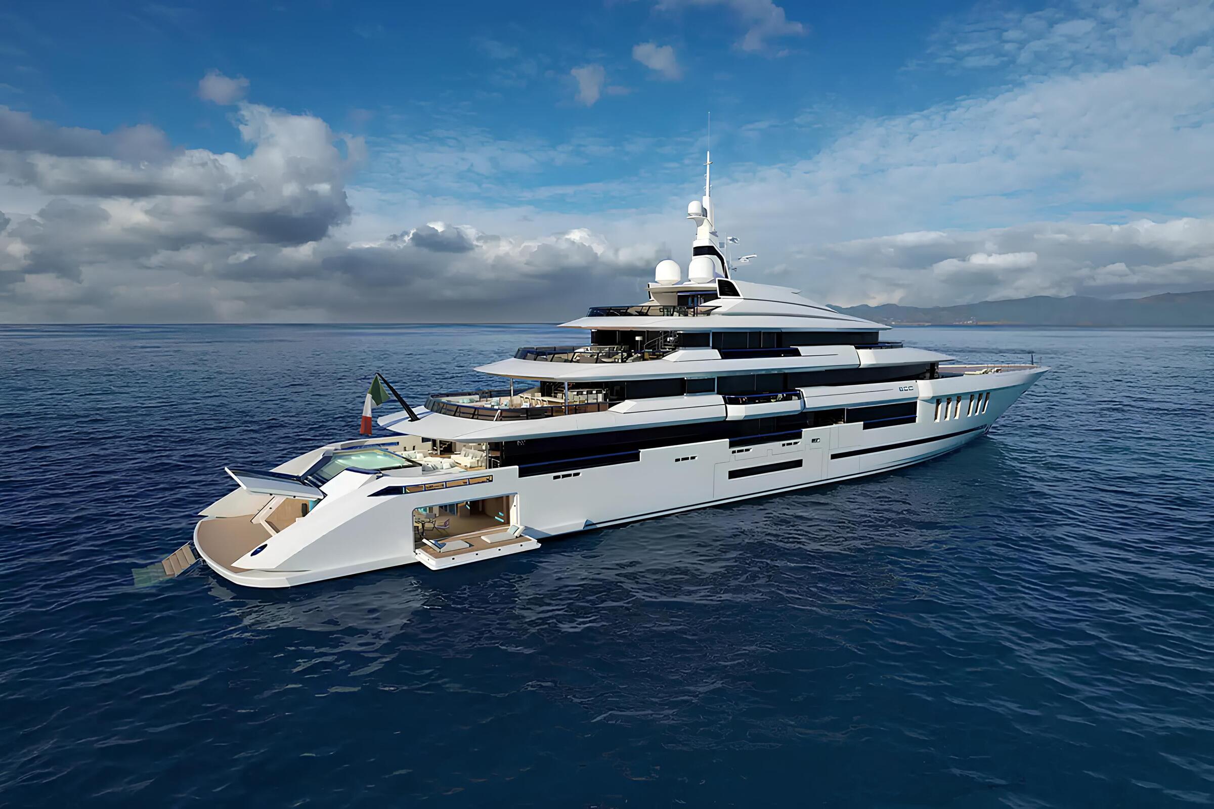 Экстерьер ISA Yachts 80 Continental 2029/Exterior ISA Yachts 80 Continental 2029