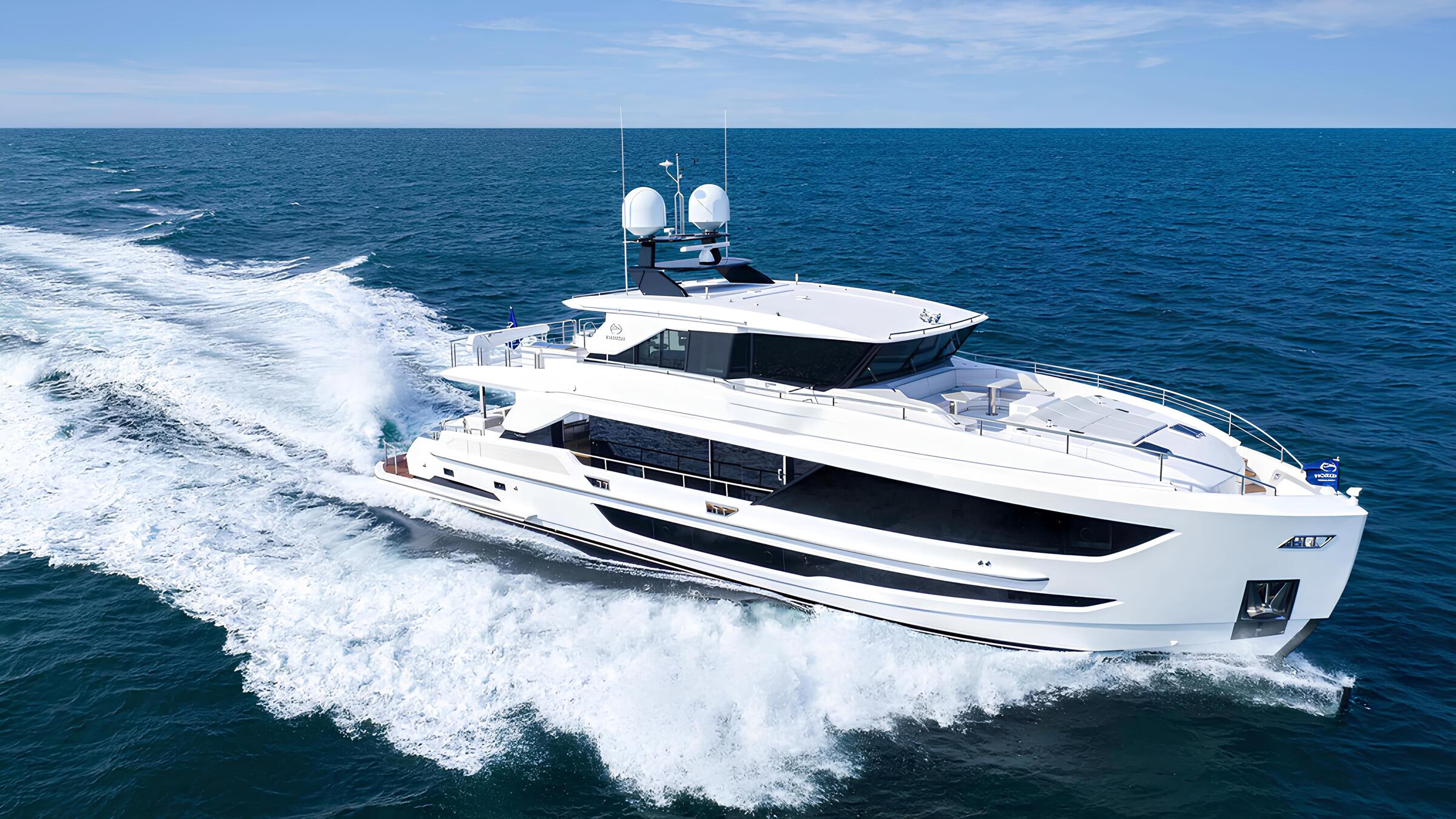 Экстерьер Horizon Yachts FD90/Exterior Horizon Yachts FD90