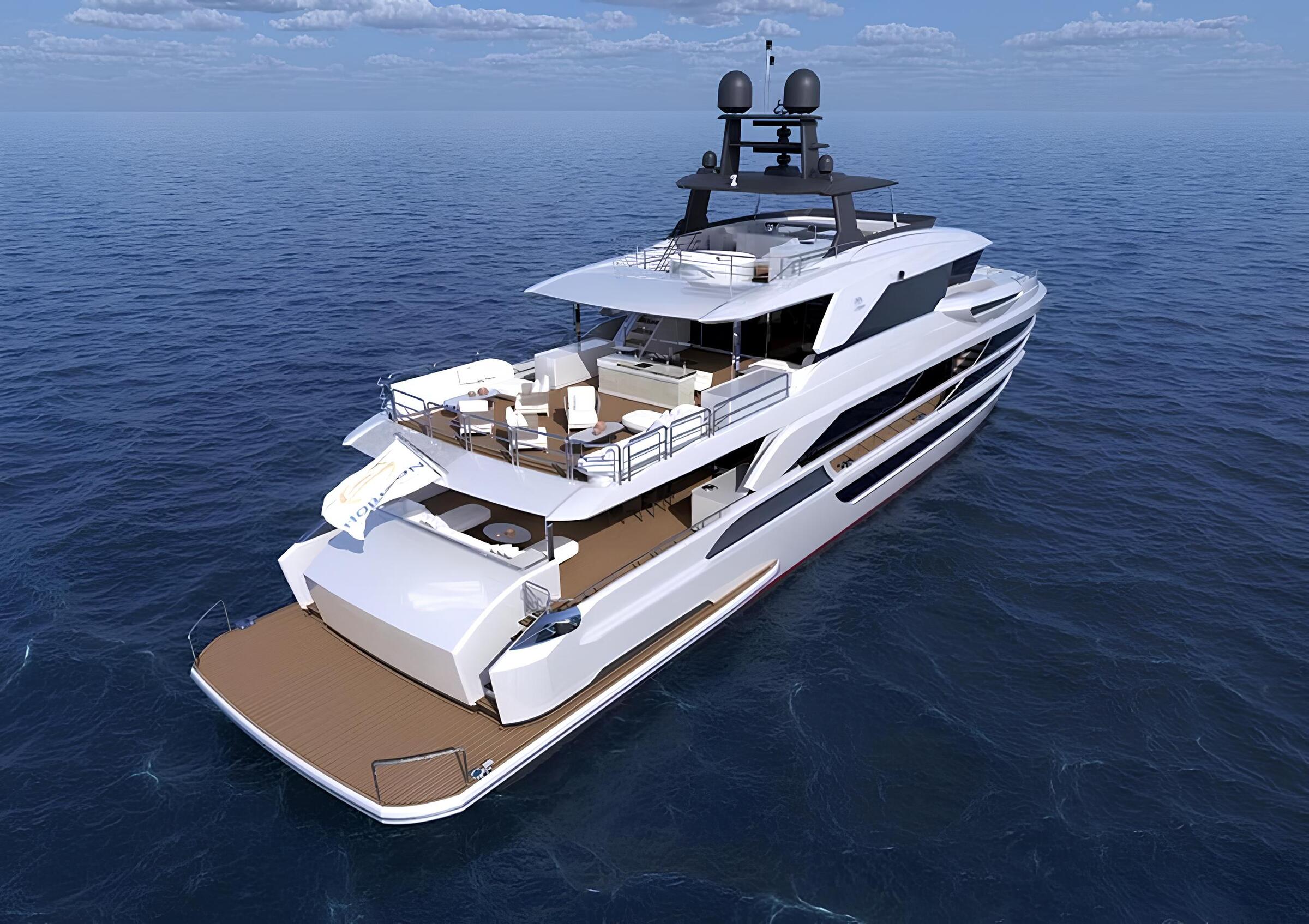 Экстерьер Horizon Yachts FD130/Exterior Horizon Yachts FD130