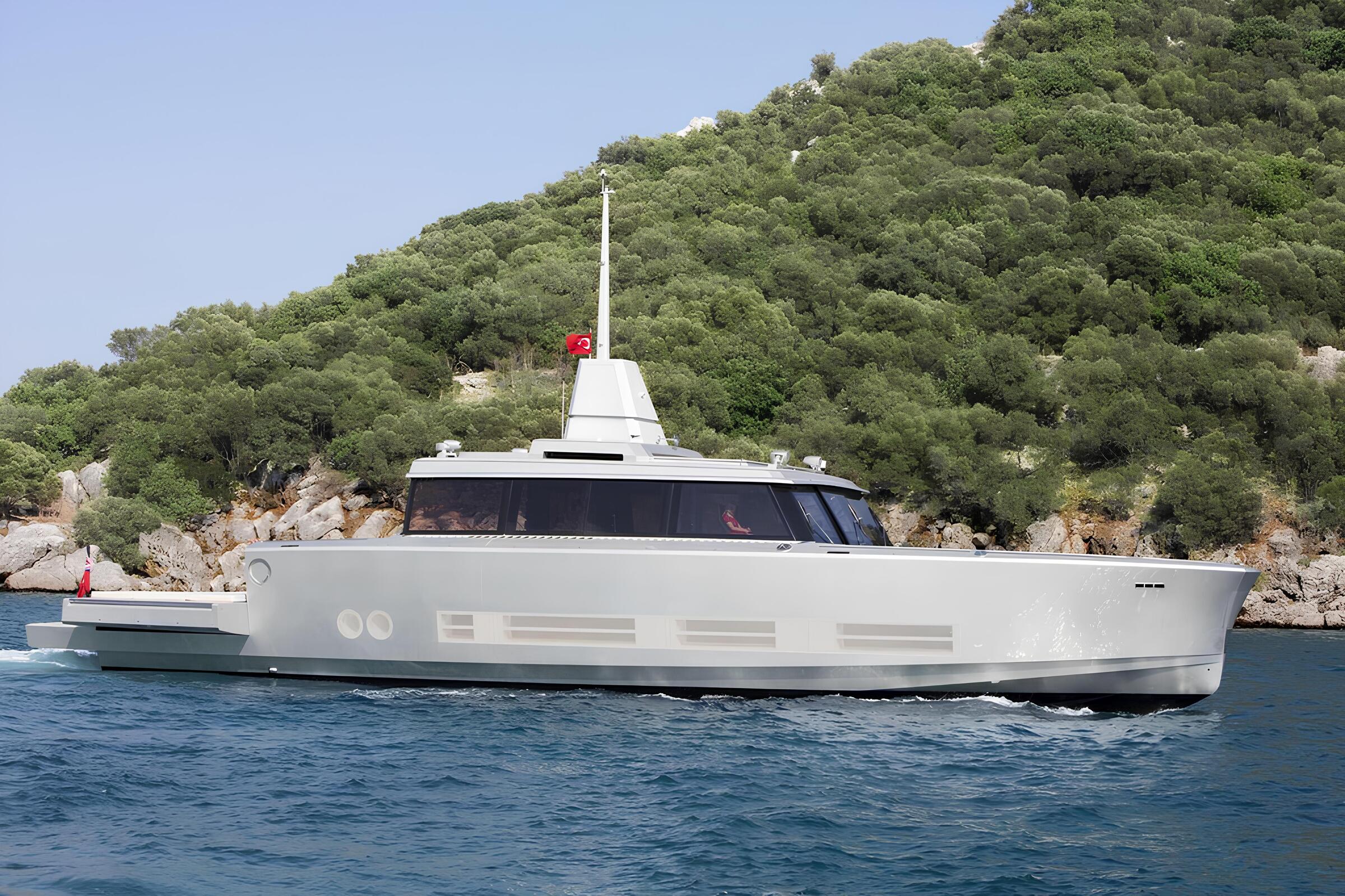 Экстерьер Alia Yachts 27M 2019 MY ATLANTICO/Exterior Alia Yachts 27M 2019 MY ATLANTICO