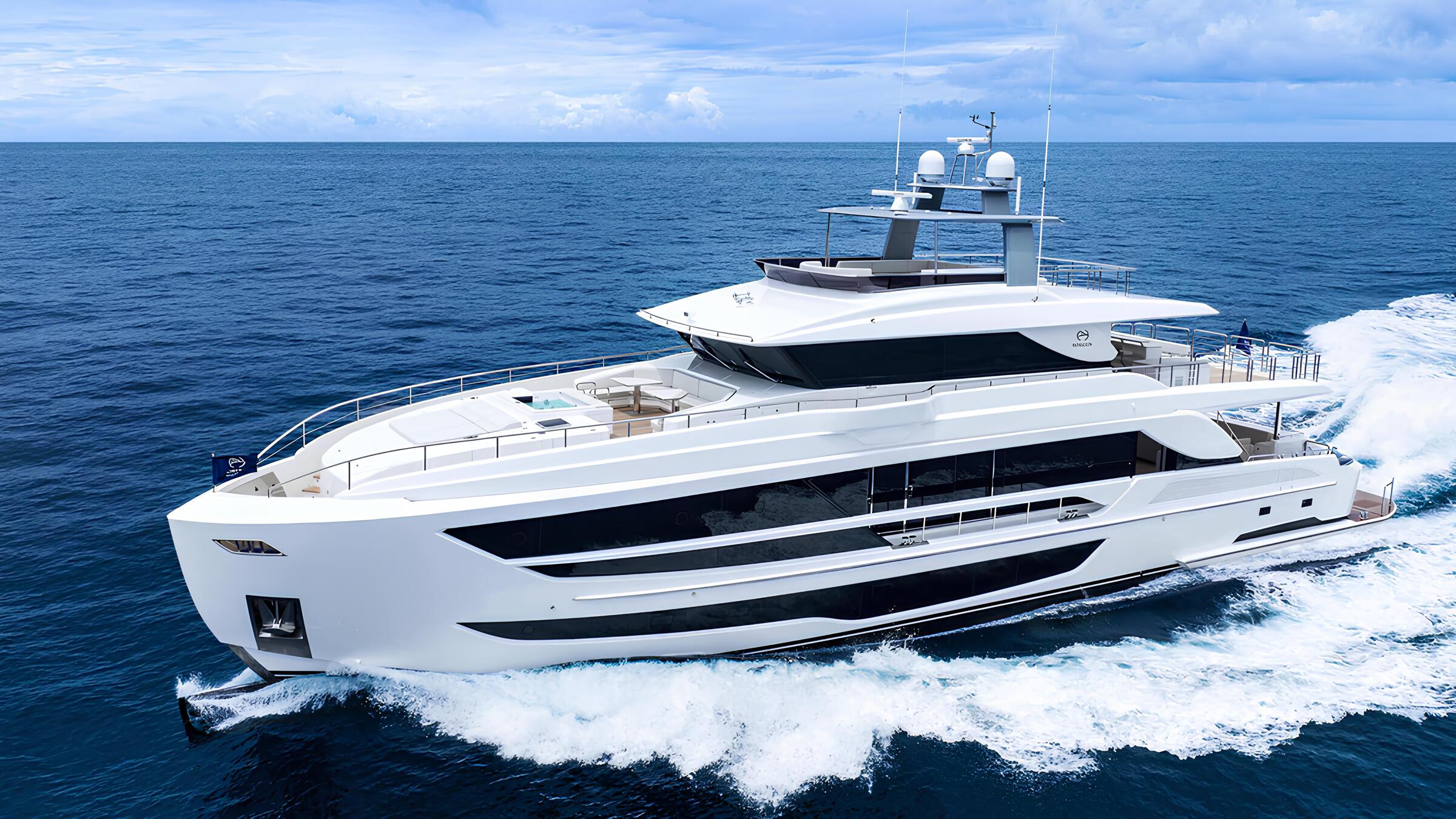 Экстерьер Horizon Yachts FD110/Exterior Horizon Yachts FD110