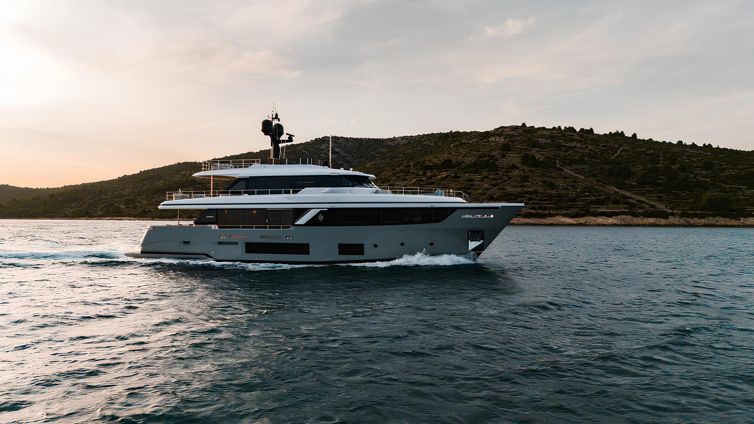 Экстерьер Custom Line Navetta 30 2023 MY KARMA C/Exterior Custom Line Navetta 30 2023 MY KARMA C