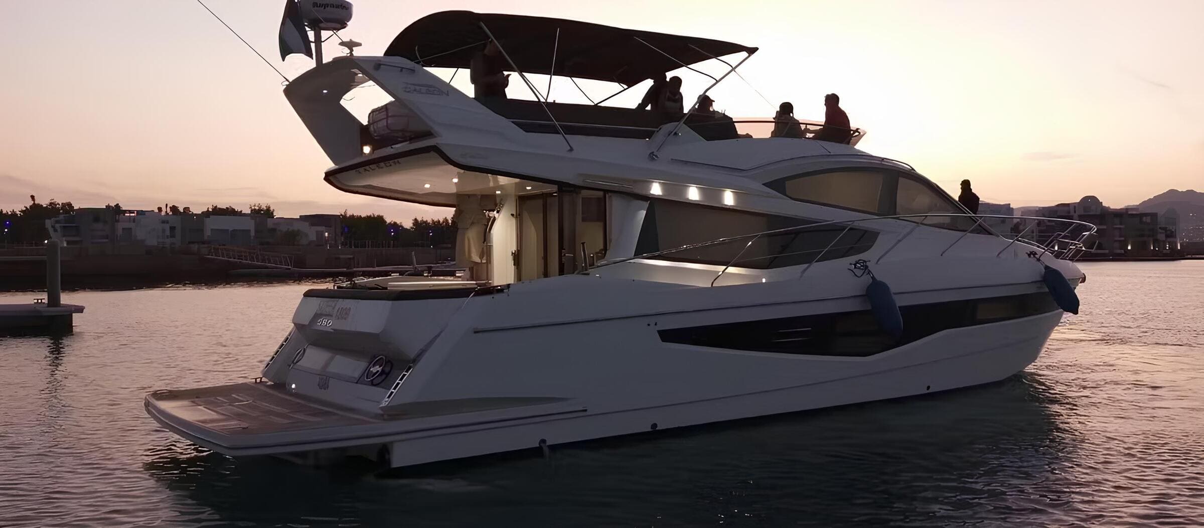 Экстерьер Galeon 550 Fly 2014 MY GREMIX/Exterior Galeon 550 Fly 2014 MY GREMIX