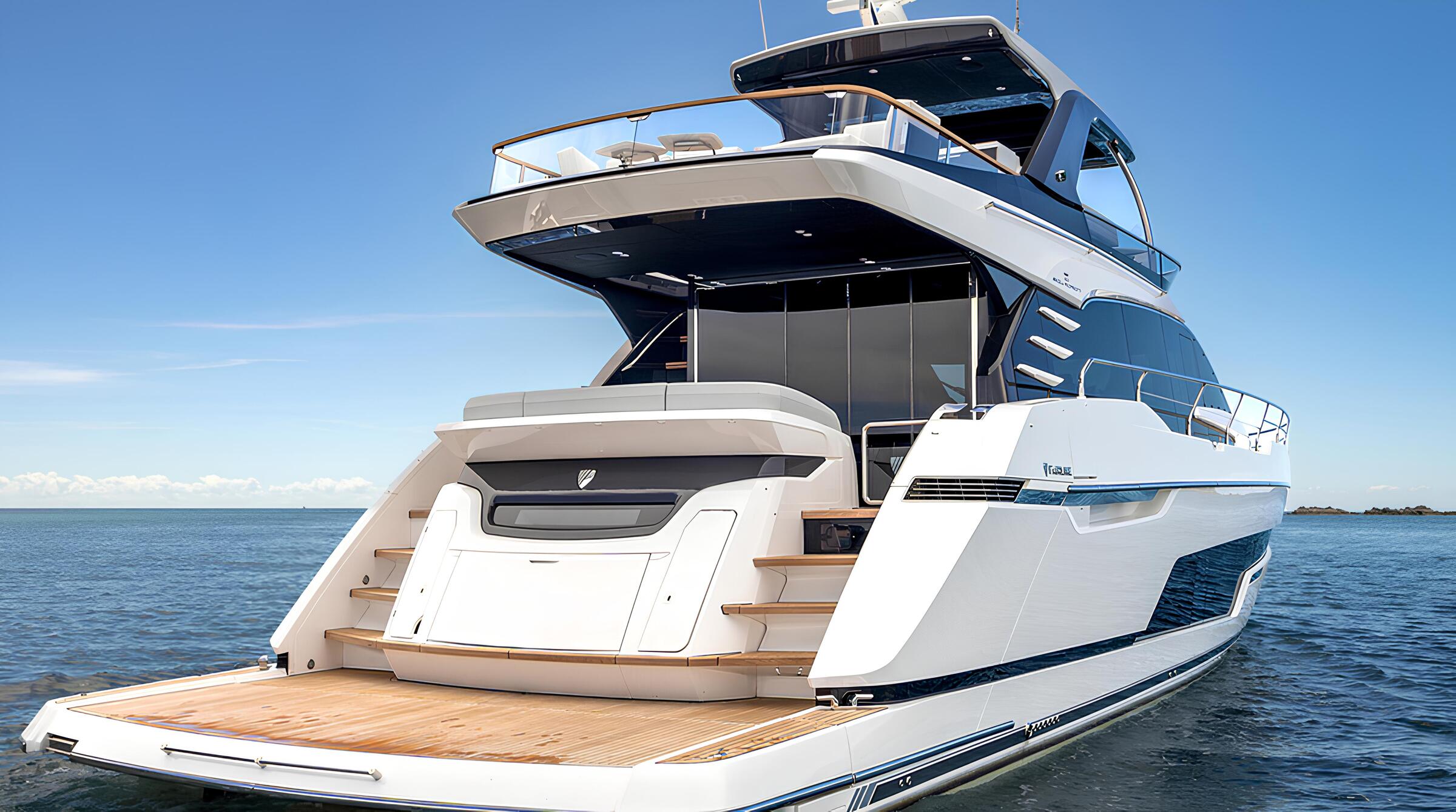 Экстерьер Fairline Squadron 68/Exterior Fairline Squadron 68