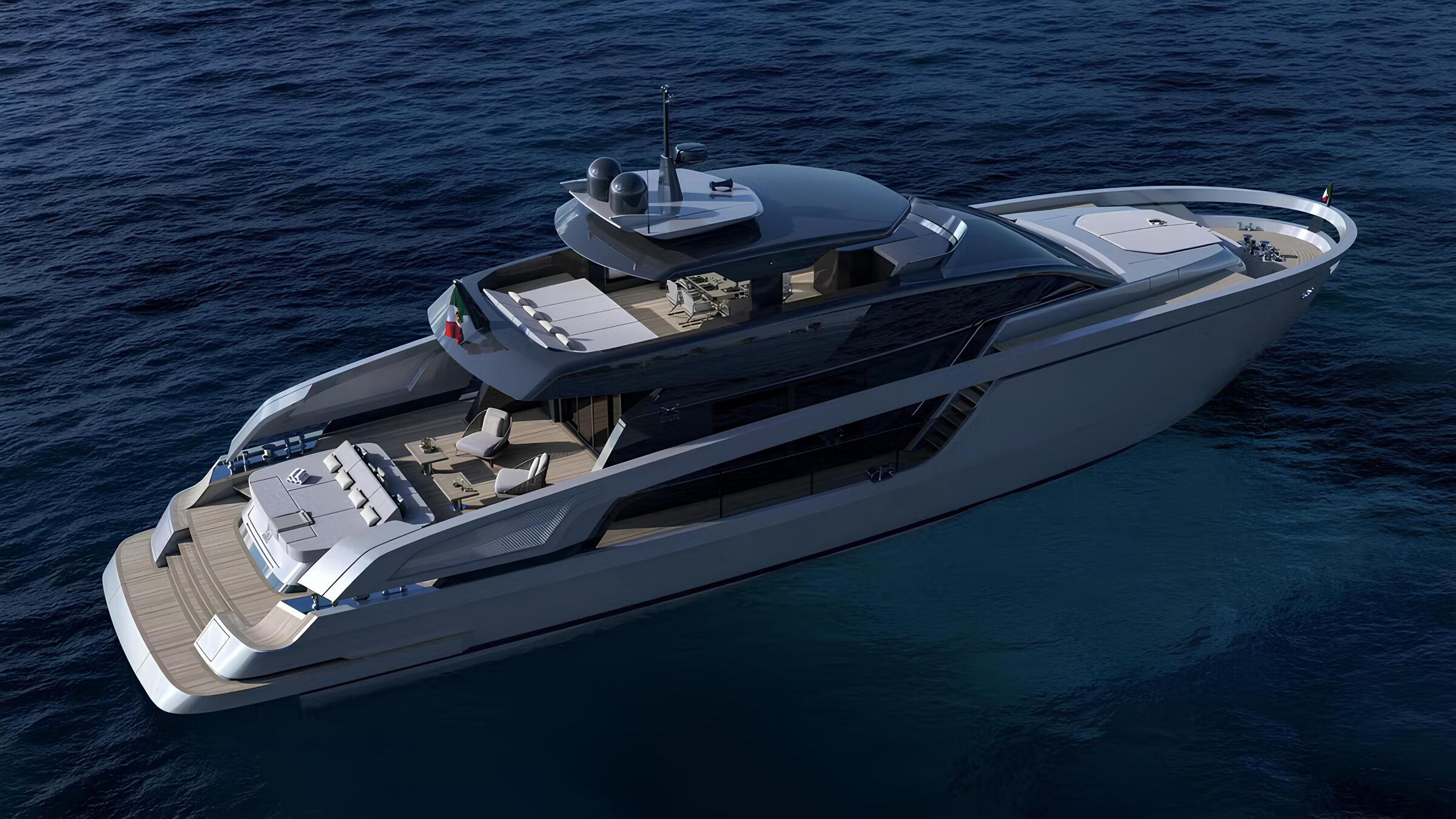 Экстерьер Extra Yachts X98 RPH 2026/Exterior Extra Yachts X98 RPH 2026