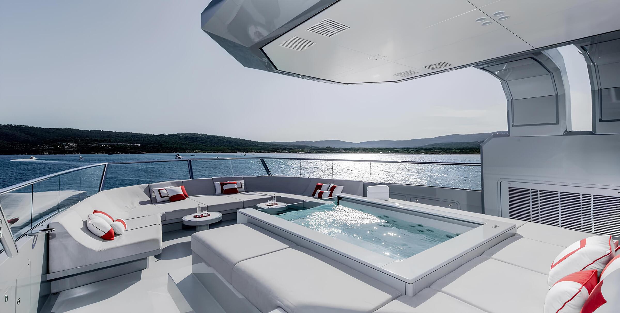 Джакузи на сандеке/Sundeck jacuzzi