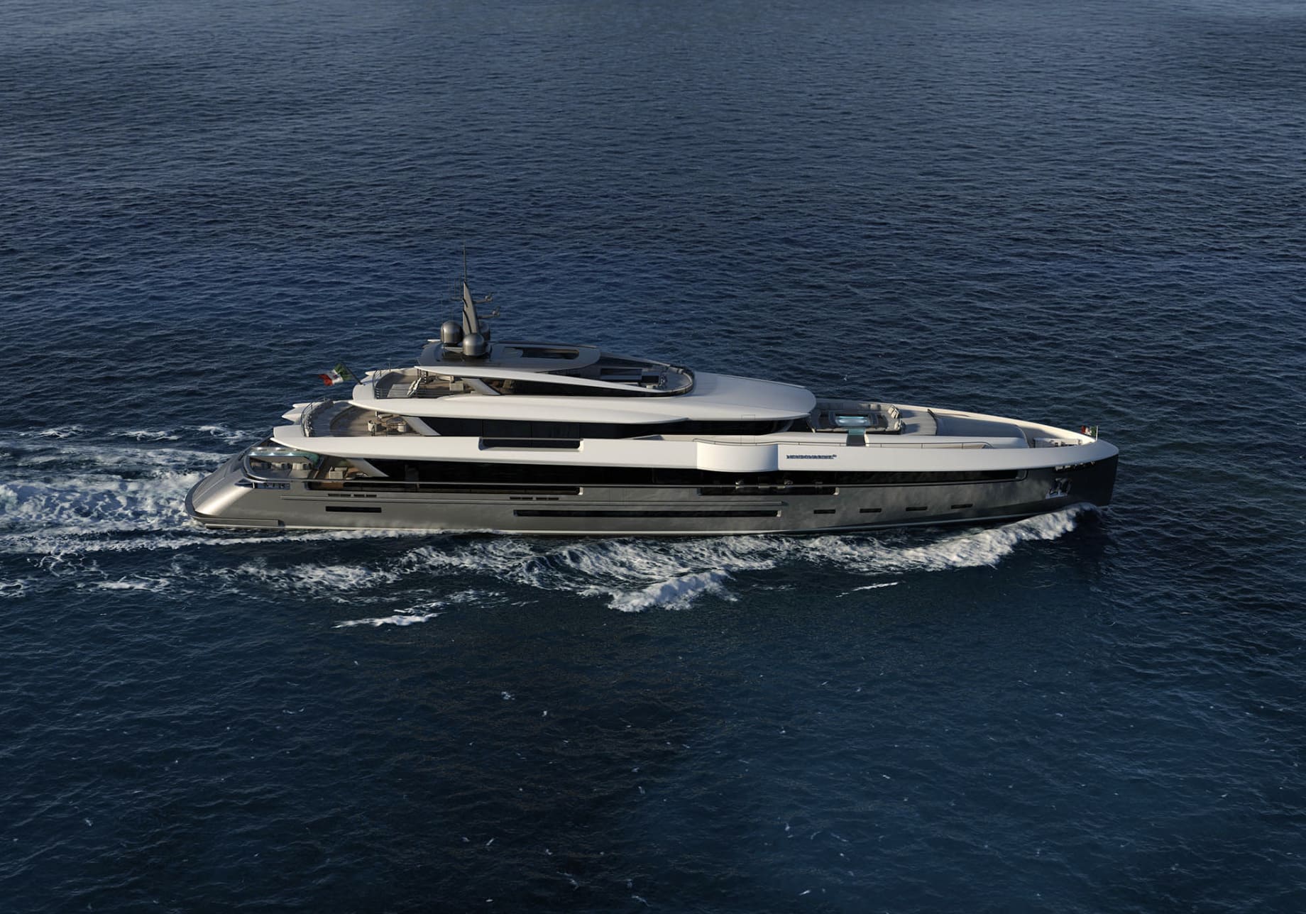 Экстерьер Mondomarine EIDOS 57M NEW/Exterior Mondomarine EIDOS 57M NEW