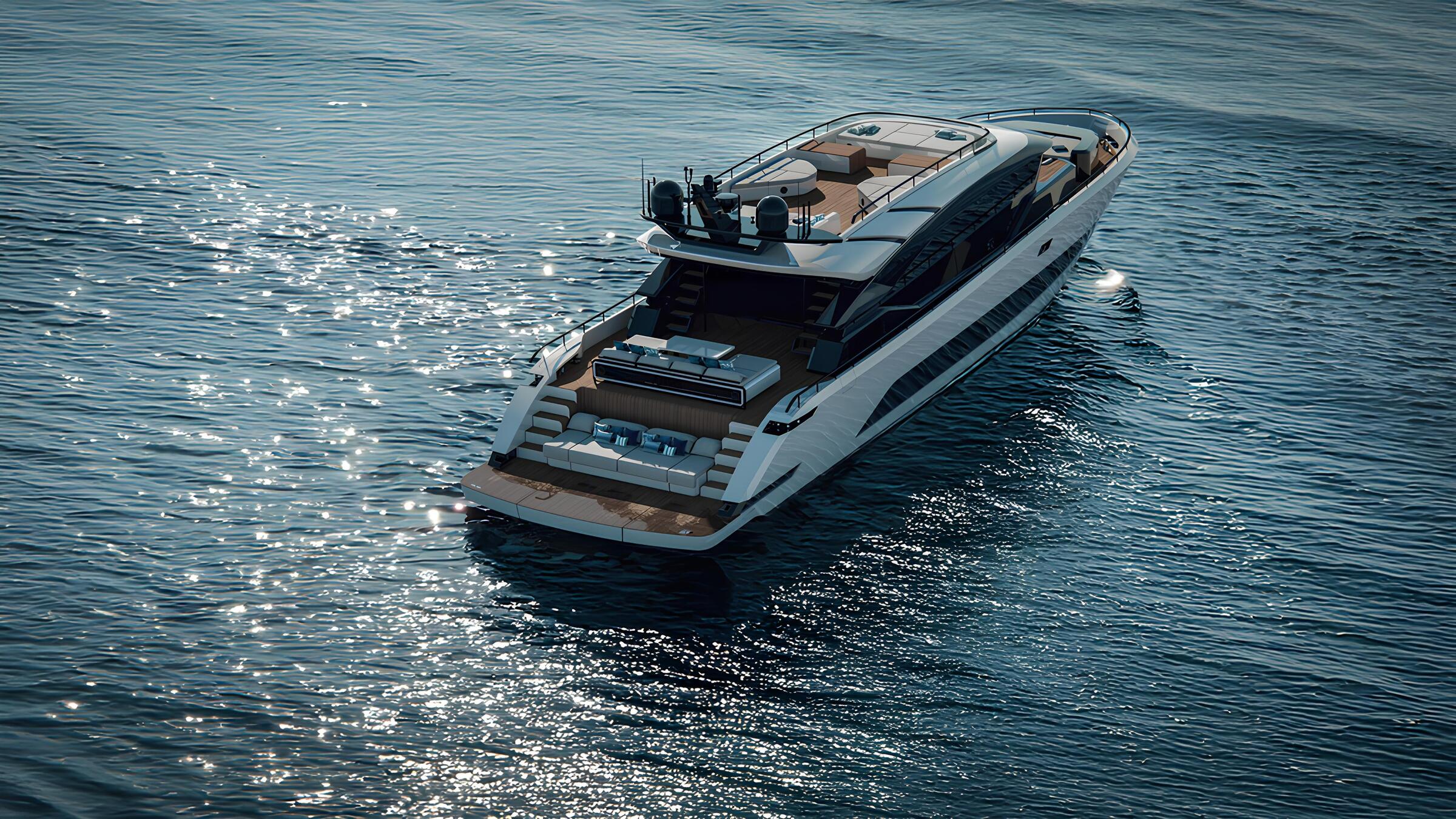 Экстерьер AB Yachts AB95/Exterior AB Yachts AB95