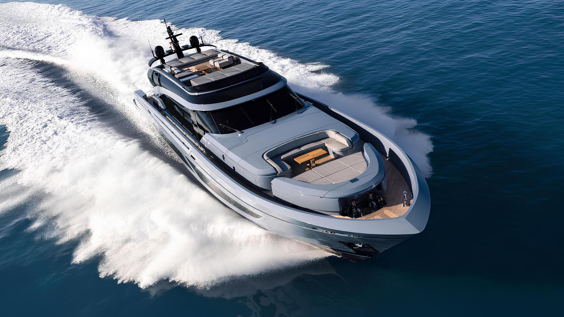 Экстерьер AB Yachts 130/Exterior AB Yachts 130