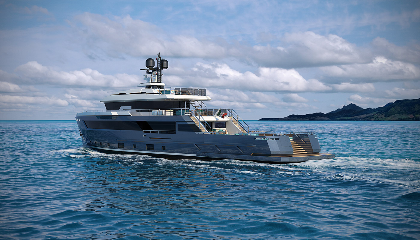 Экстерьер Cantiere Delle Marche Flexplorer 132 NEW/Exterior Cantiere Delle Marche Flexplorer 132 NEW