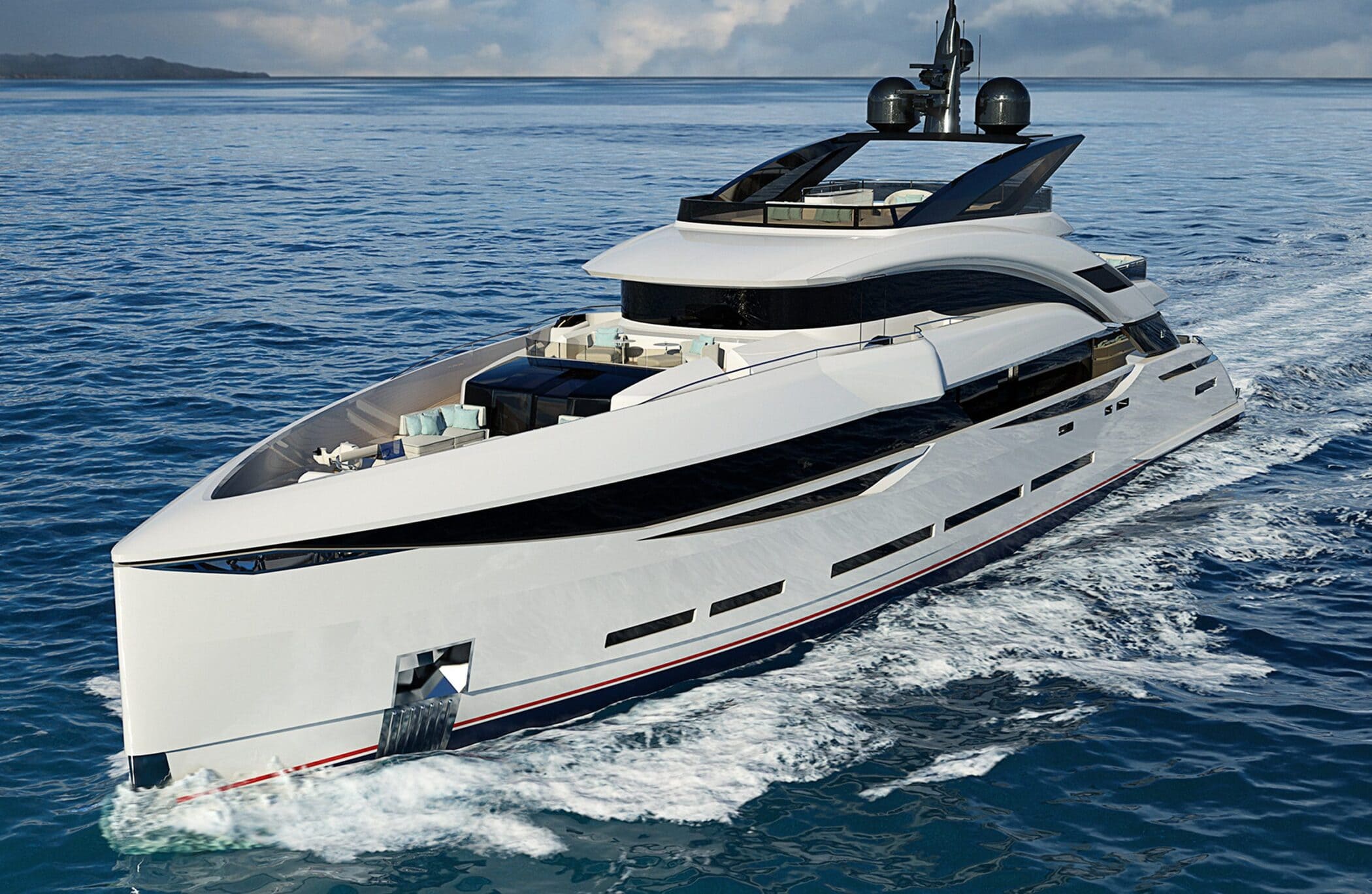 Экстерьер ISA Yachts GRANTURISMO 45 NEW/Exterior ISA Yachts GRANTURISMO 45 NEW