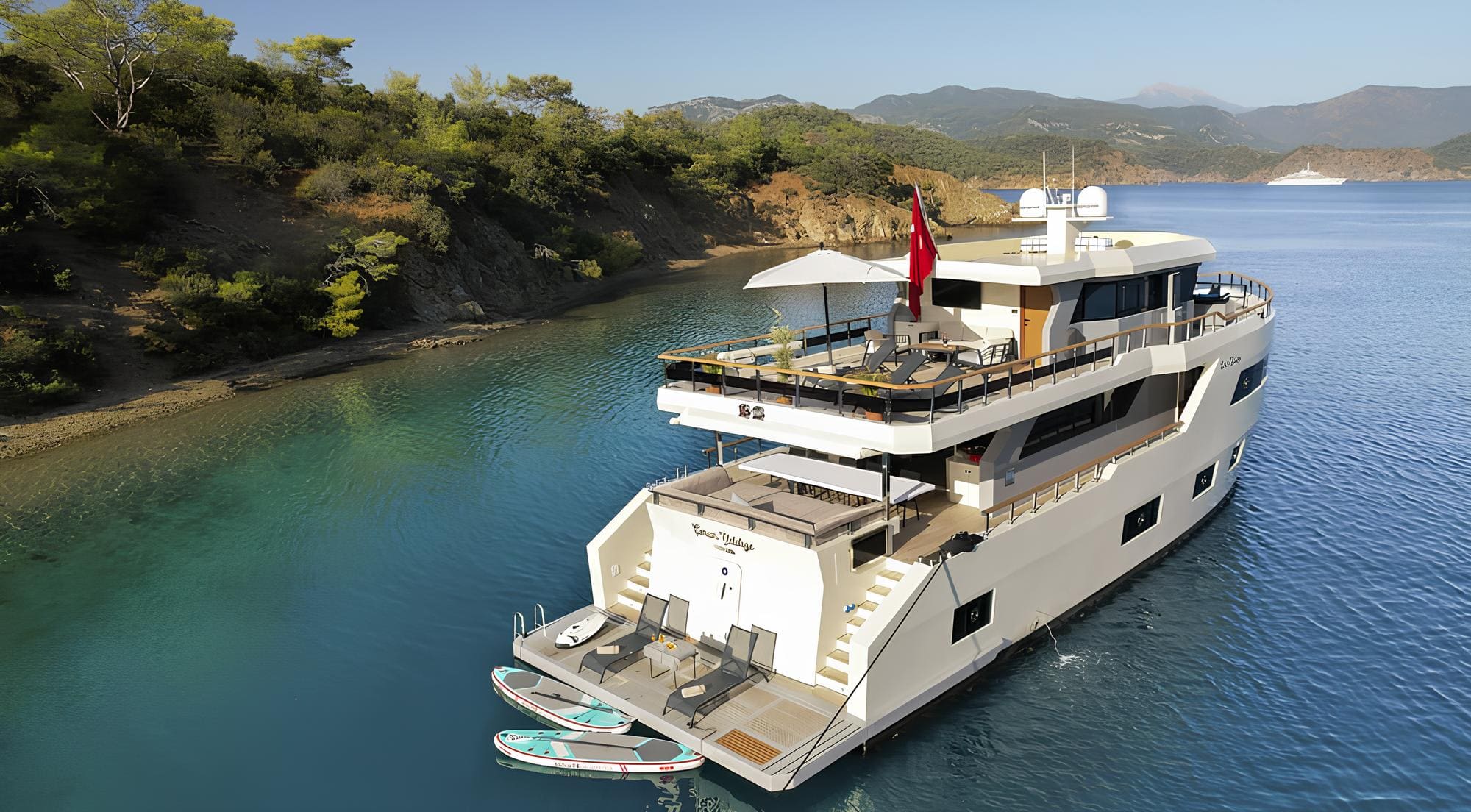 Экстерьер Fethiye Shipyard 28M 2021 MY CINAR YILDIZI/Exterior Fethiye Shipyard 28M 2021 MY CINAR YILDIZI