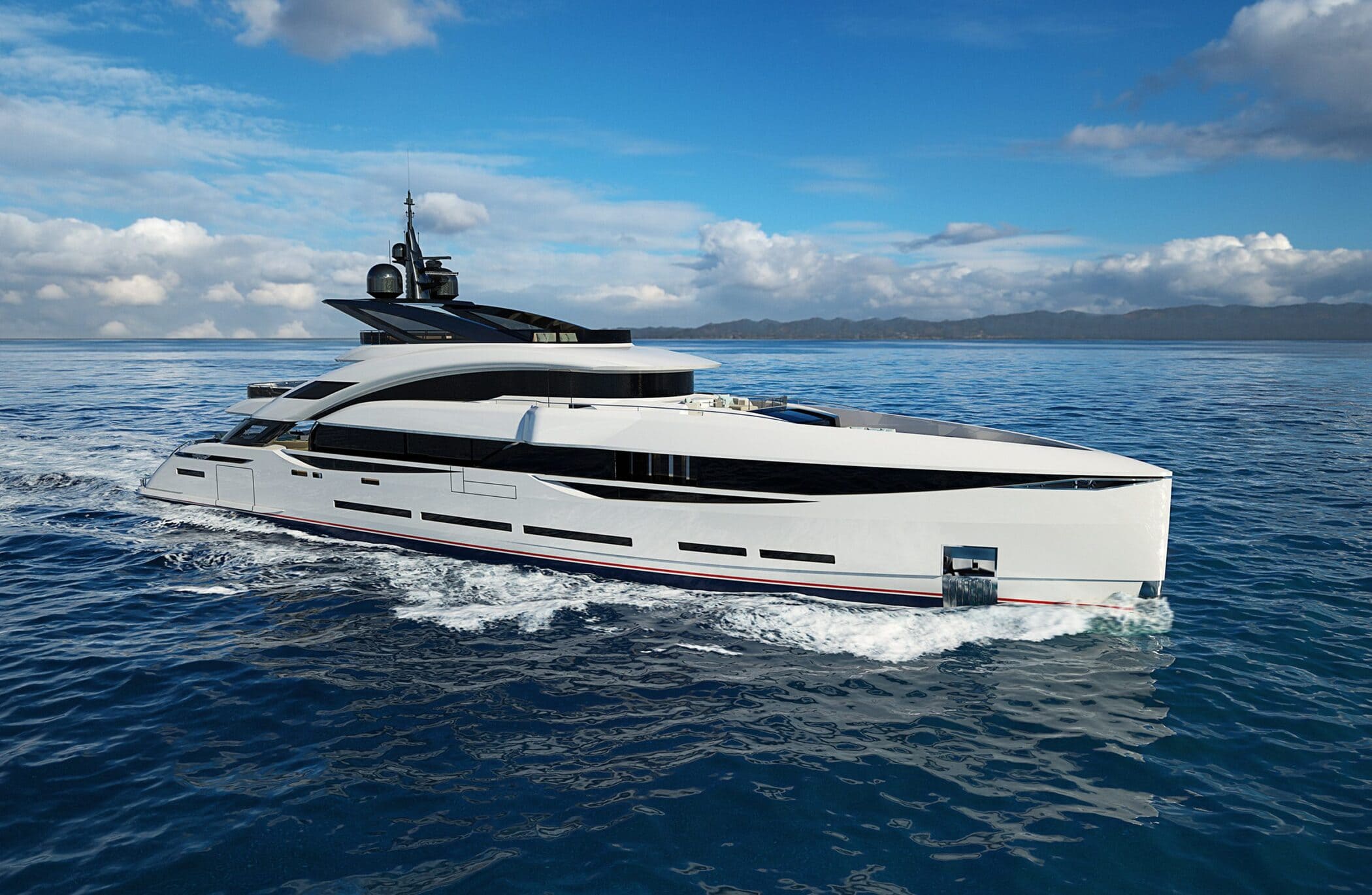 Экстерьер ISA Yachts GRANTURISMO 45 NEW/Exterior ISA Yachts GRANTURISMO 45 NEW