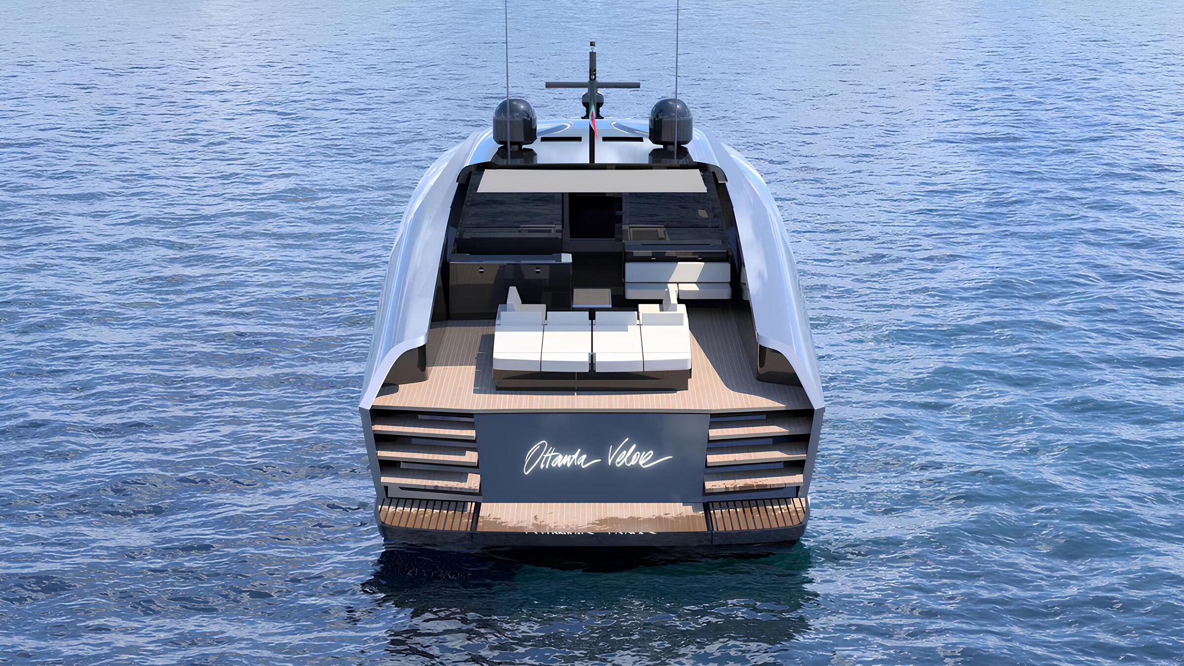 Экстерьер Cantieri di Pisa 80 Veloce/Exterior Cantieri di Pisa 80 Veloce