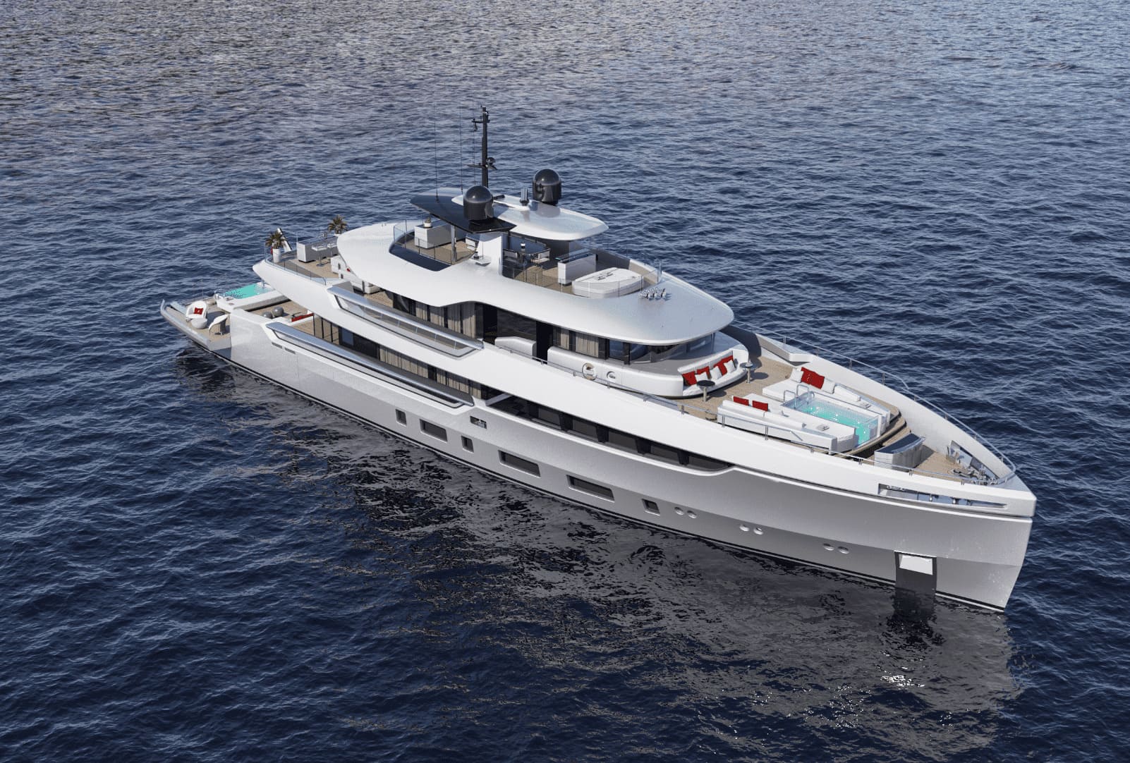 Экстерьер Columbus Yacht ATLANTIQUE 47M NEW/Exterior Columbus Yacht ATLANTIQUE 47M NEW