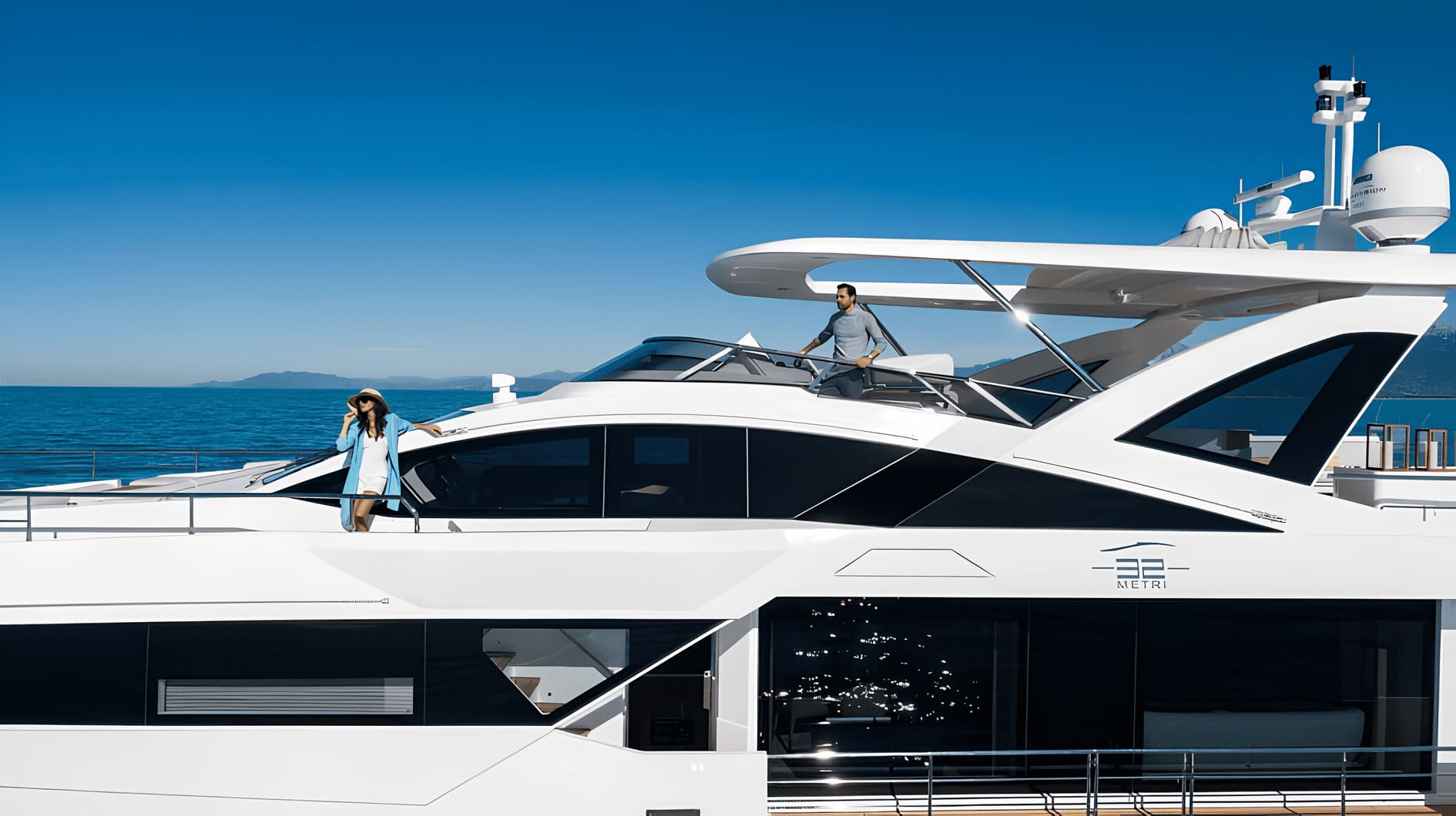 Экстерьер Azimut Grande 32M NEW/Exterior Azimut Grande 32M NEW