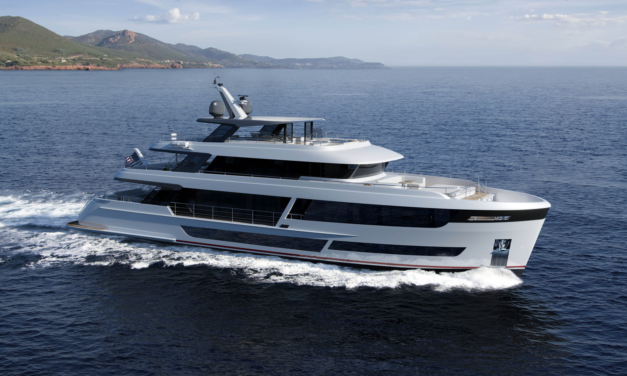 Экстерьер Van der Valk 34m PROJECT 111.11 New / Exterior Van der Valk 34m PROJECT 111.11 New