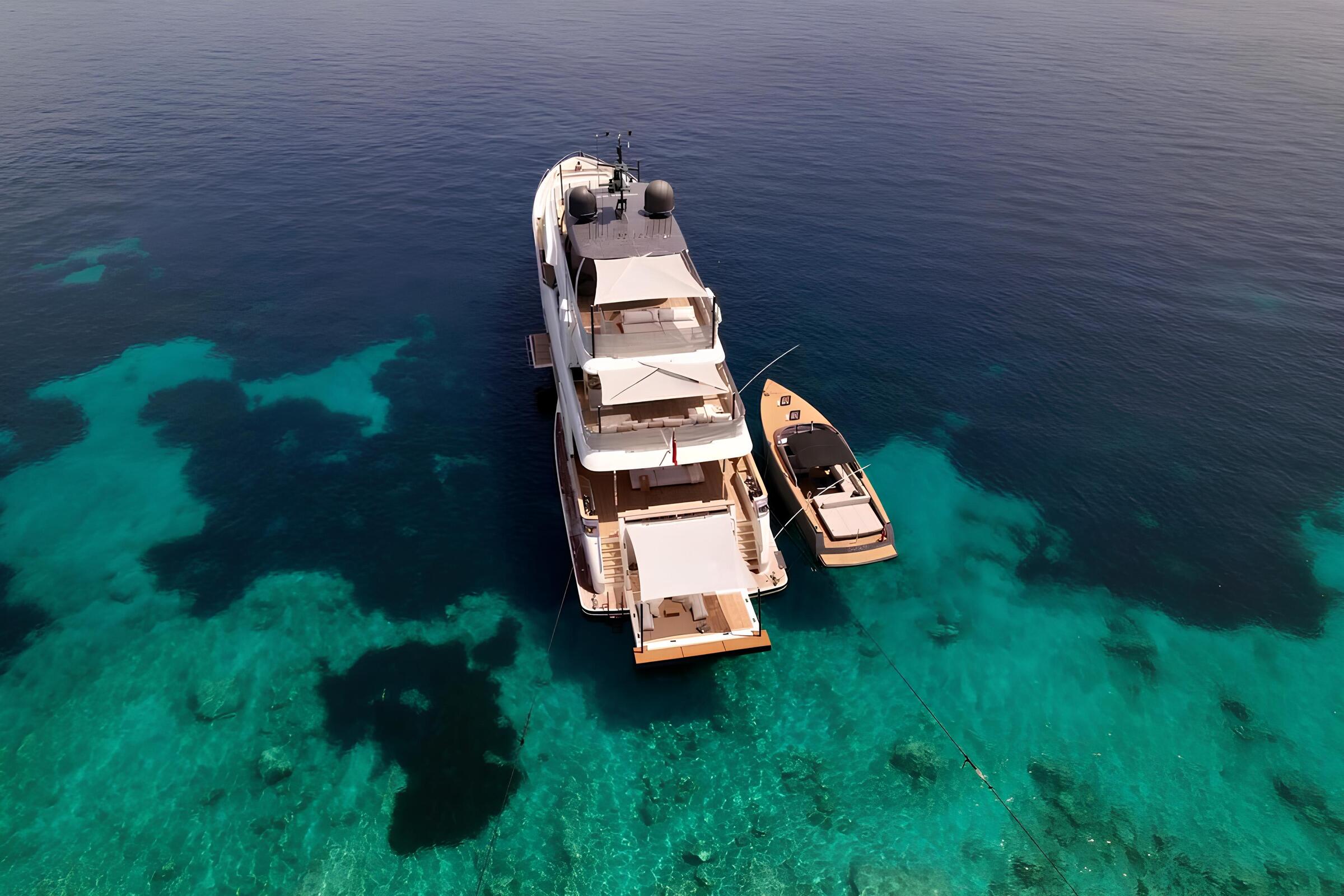 Экстерьер Custom Line Navetta 42 2020 MY PALOMA/Exterior Custom Line Navetta 42 2020 MY PALOMA