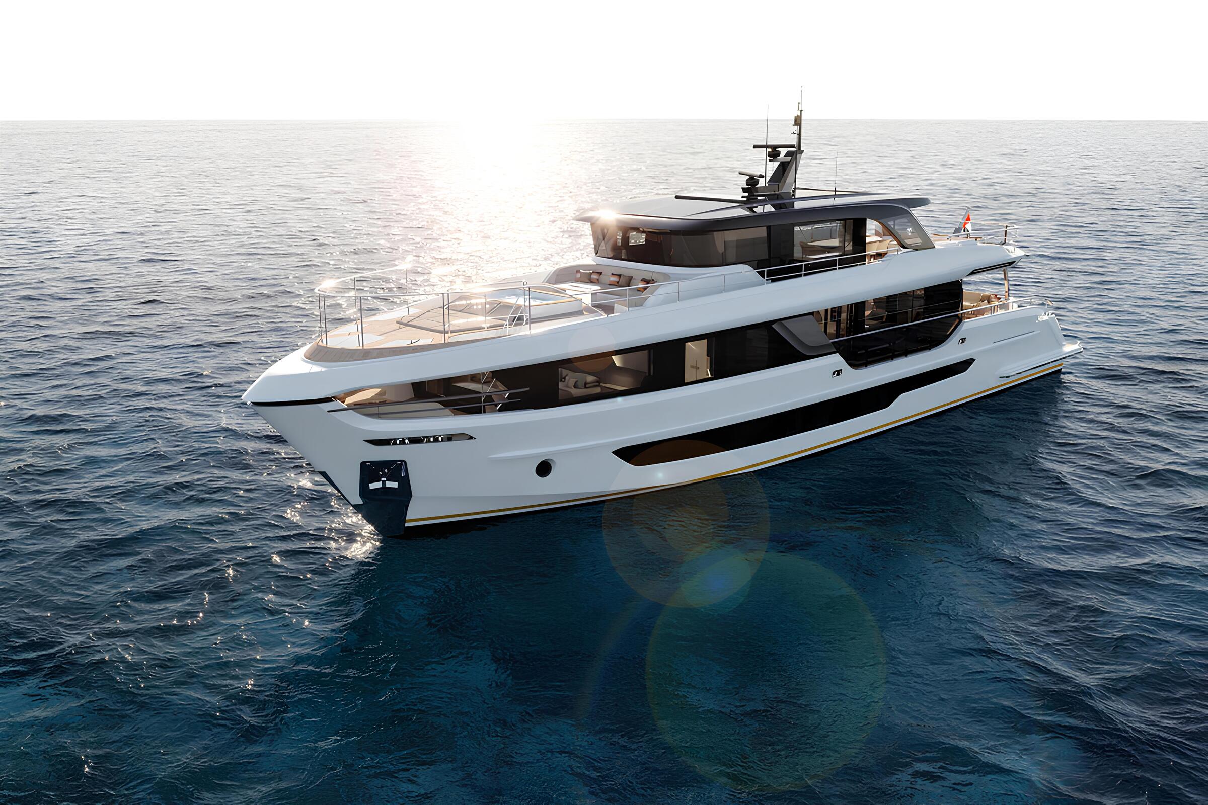 Экстерьер Gulf Craft Majesty 100 Terrace/Exterior Gulf Craft Majesty 100 Terrace