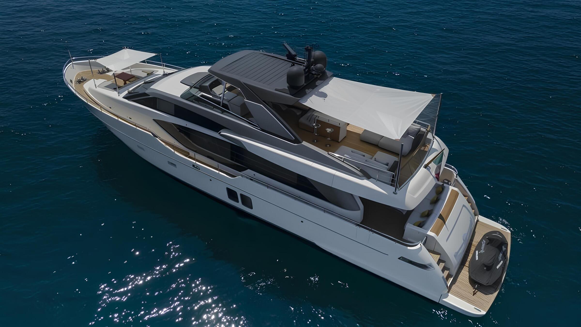 Экстерьер Sanlorenzo SL86 2018 MY SLAM/Exterior Sanlorenzo SL86 2018 MY SLAM