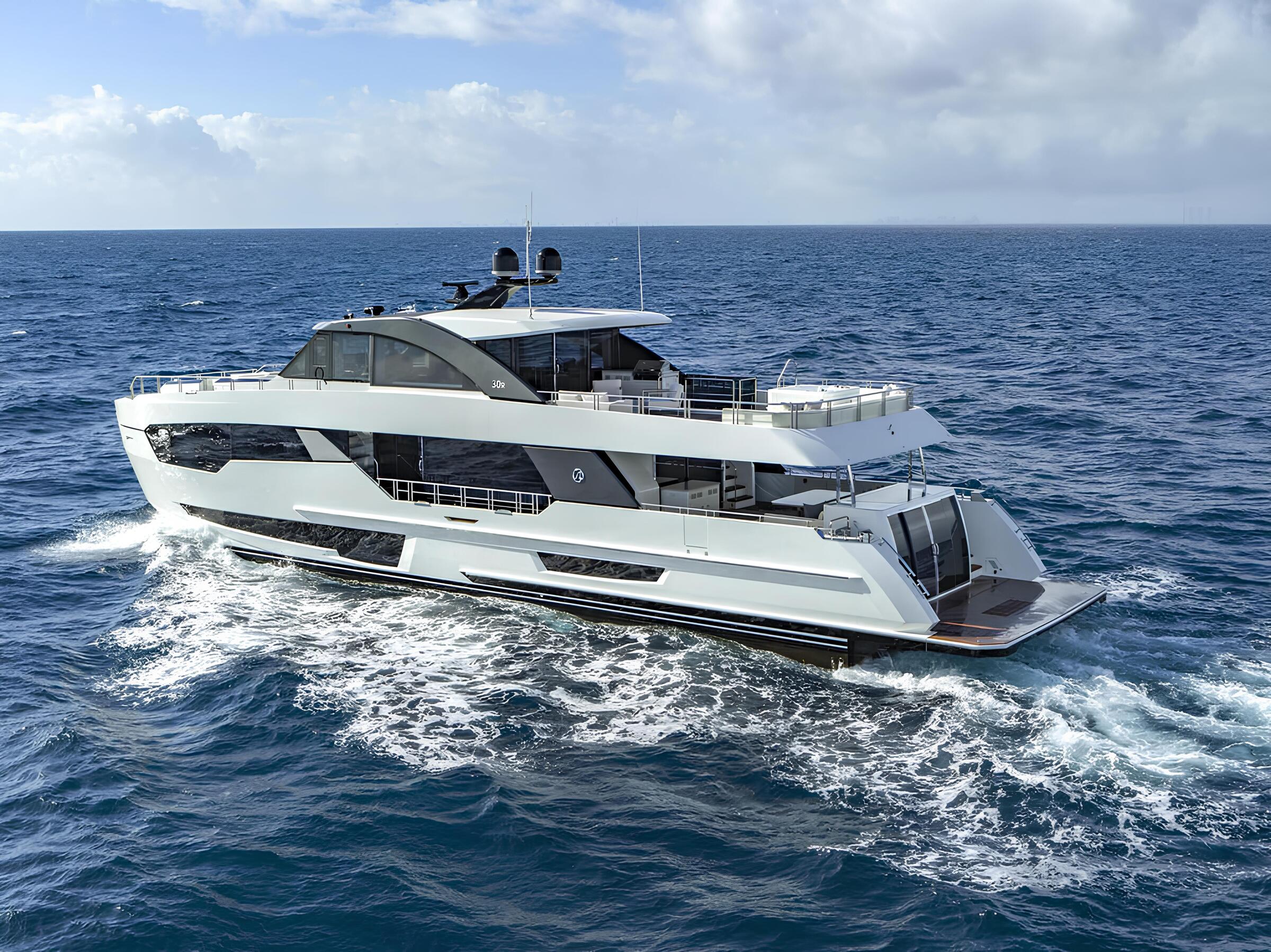 Экстерьер Ocean Alexander 30R/Exterior Ocean Alexander 30R