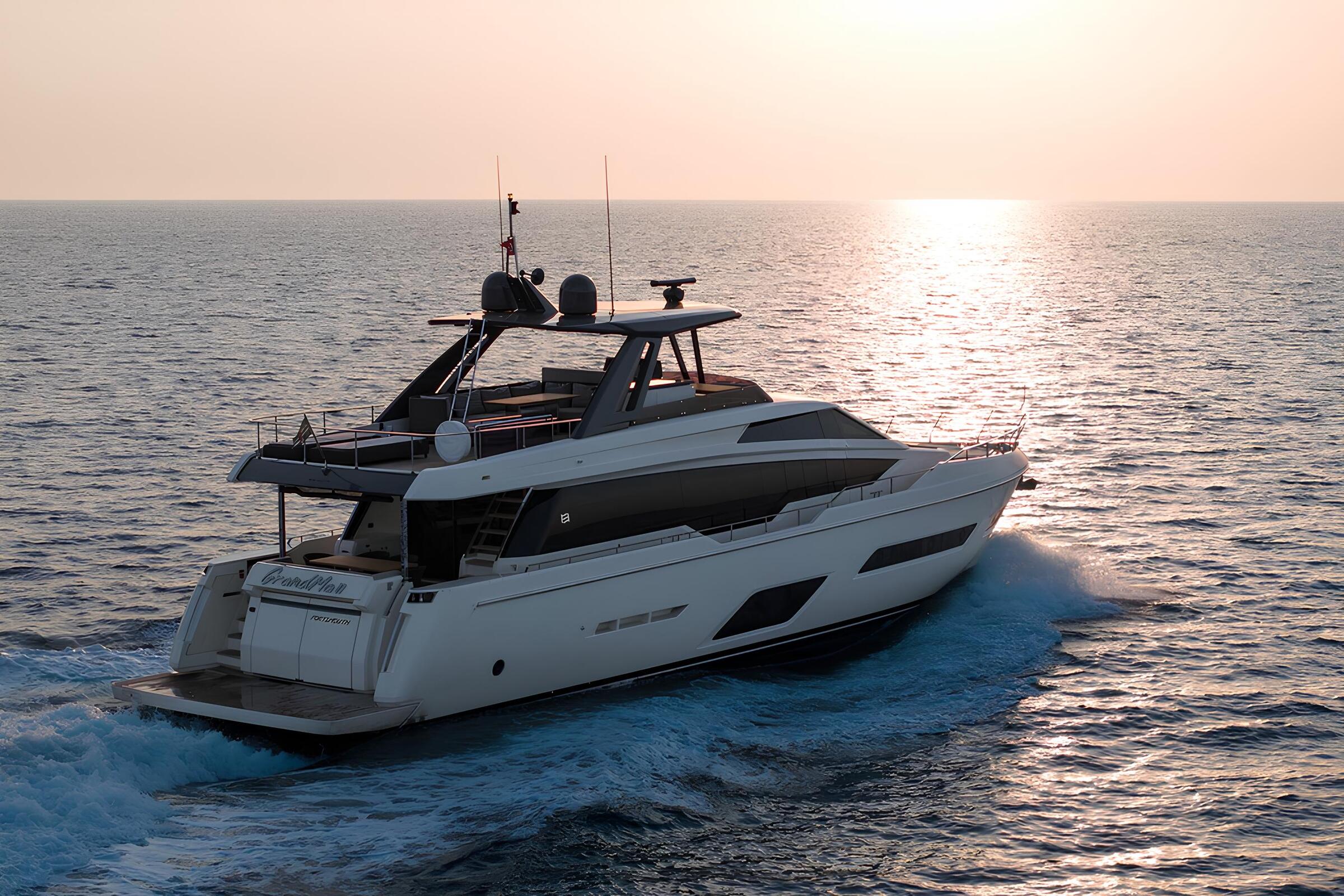 Экстерьер Ferretti 780 2019 MY GRANDMA II/Exterior Ferretti 780 2019 MY GRANDMA II