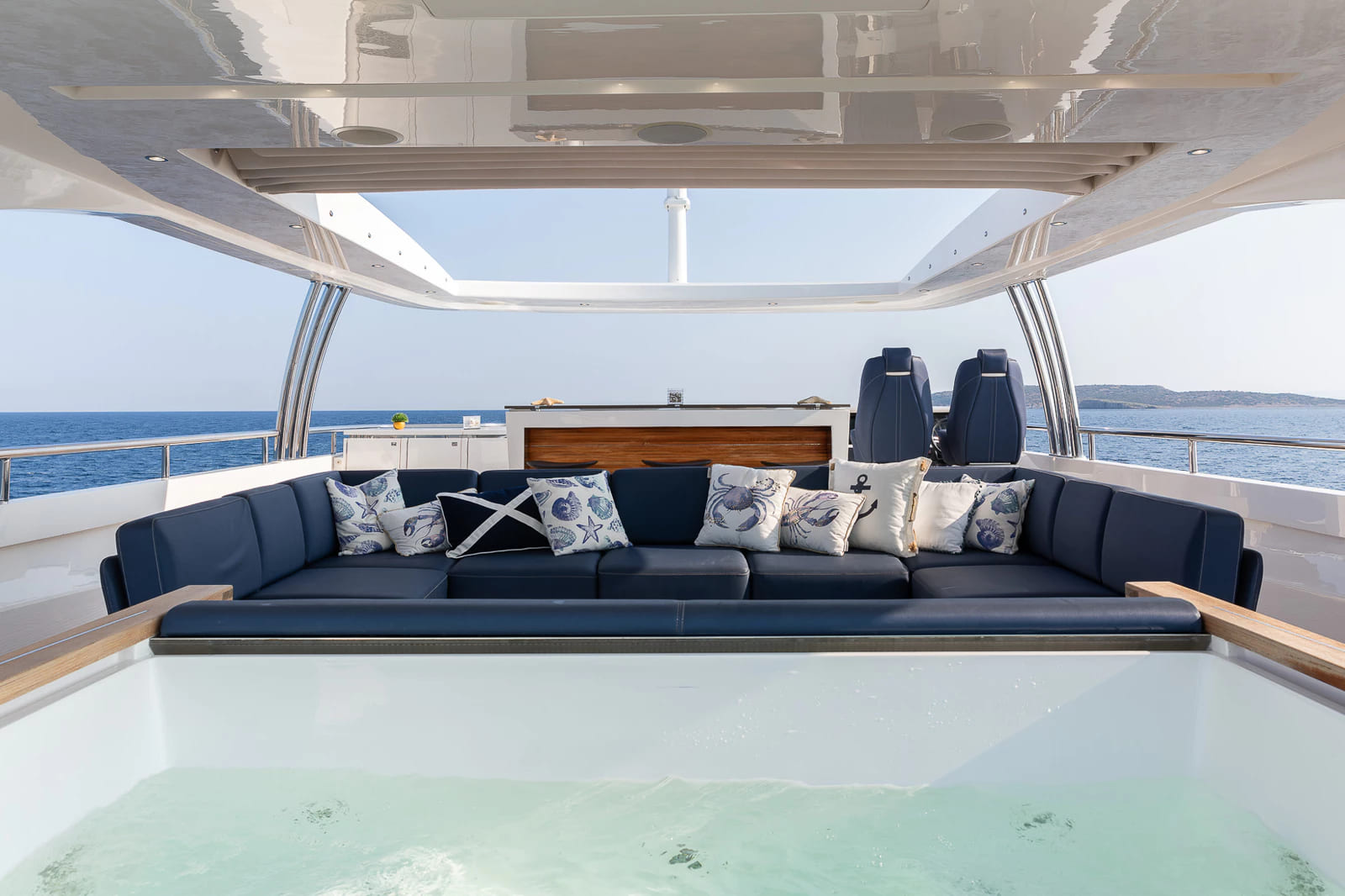 Джакузи на сандеке/Sundeck jacuzzi