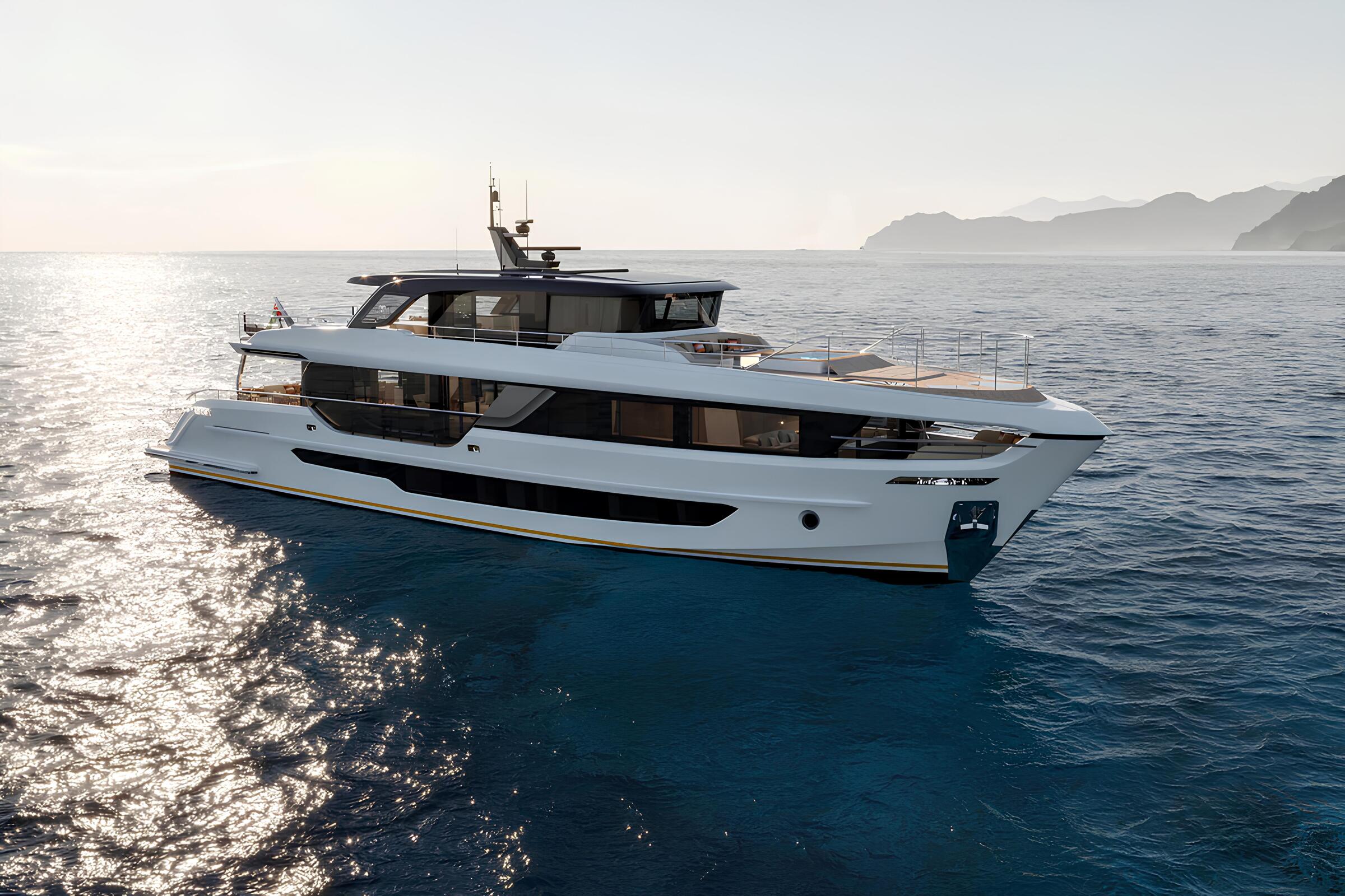 Экстерьер Gulf Craft Majesty 100 Terrace/Exterior Gulf Craft Majesty 100 Terrace