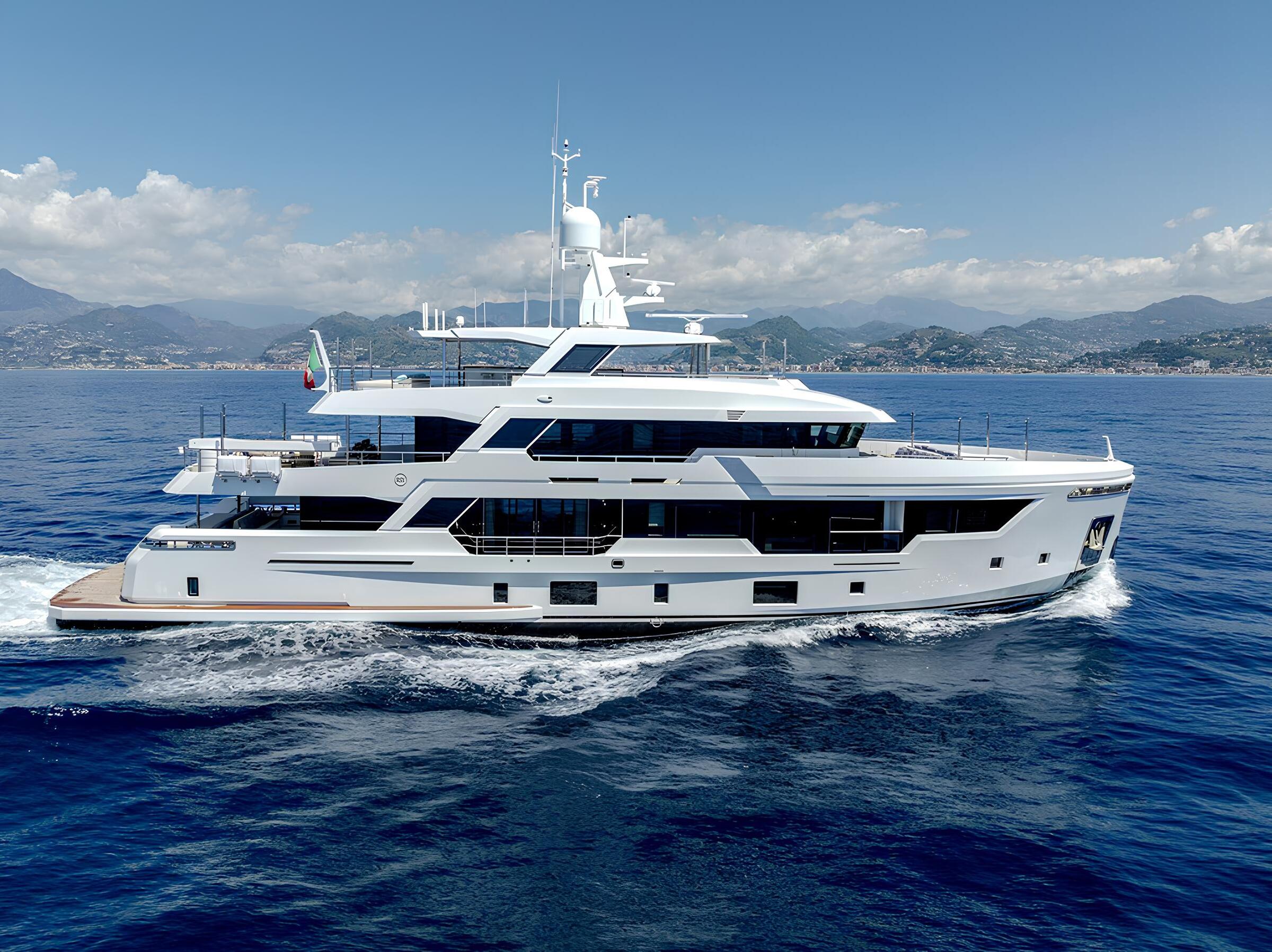 Экстерьер Rosetti Superyachts 38m Explorer 2024 MY RSY C.129/Exterior Rosetti Superyachts 38m Explorer 2024 MY RSY C.129