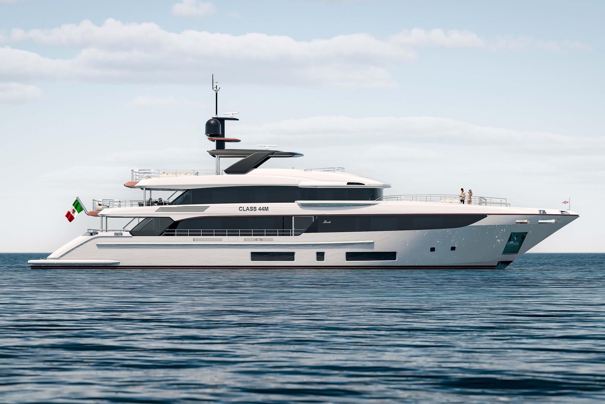 Экстерьер Benetti Class 44M 2026/Exterior Benetti Class 44M 2026