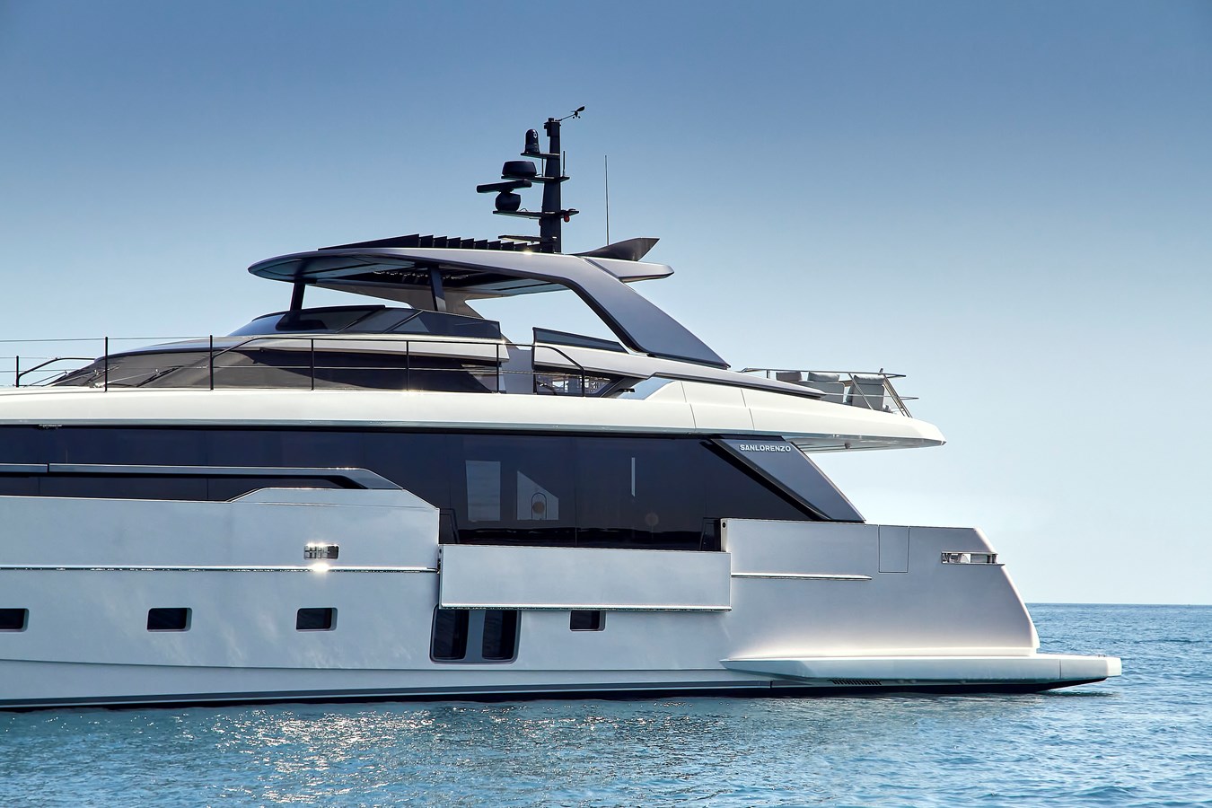 Экстерьер Sanlorenzo SL96 Asymmetric 2021/Exterior Sanlorenzo SL96 Asymmetric 2021