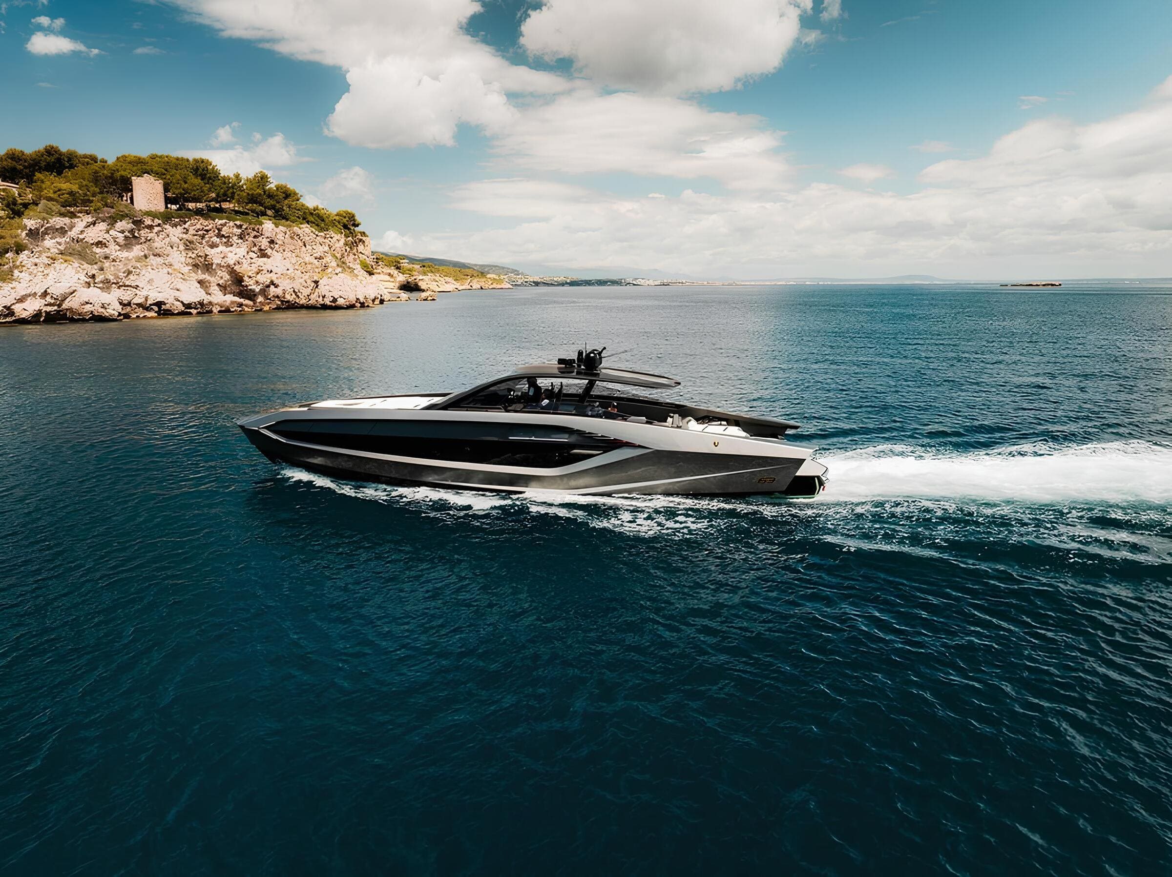 Экстерьер Tecnomar Lamborghini 63 Yacht 2022/Exterior Tecnomar Lamborghini 63 Yacht 2022