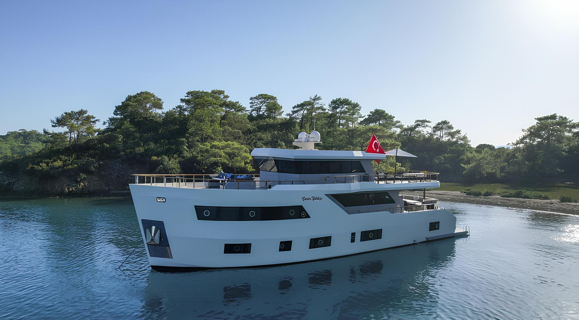 Экстерьер Fethiye Shipyard 28M 2021 MY CINAR YILDIZI/Exterior Fethiye Shipyard 28M 2021 MY CINAR YILDIZI