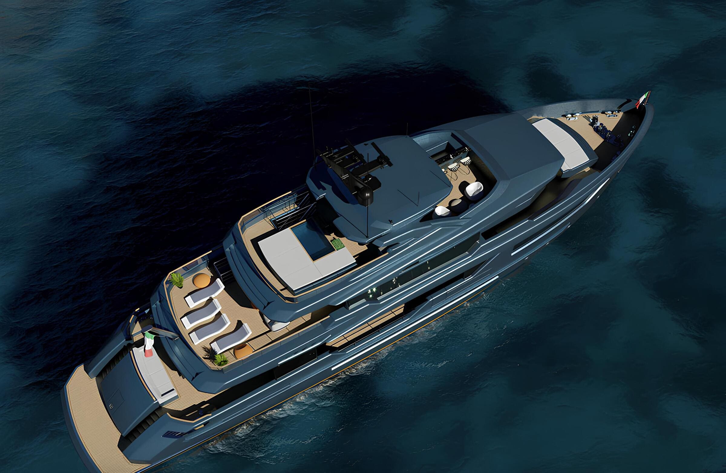 Экстерьер Mondomarine Discovery 43M NEW/Exterior Mondomarine Discovery 43M NEW