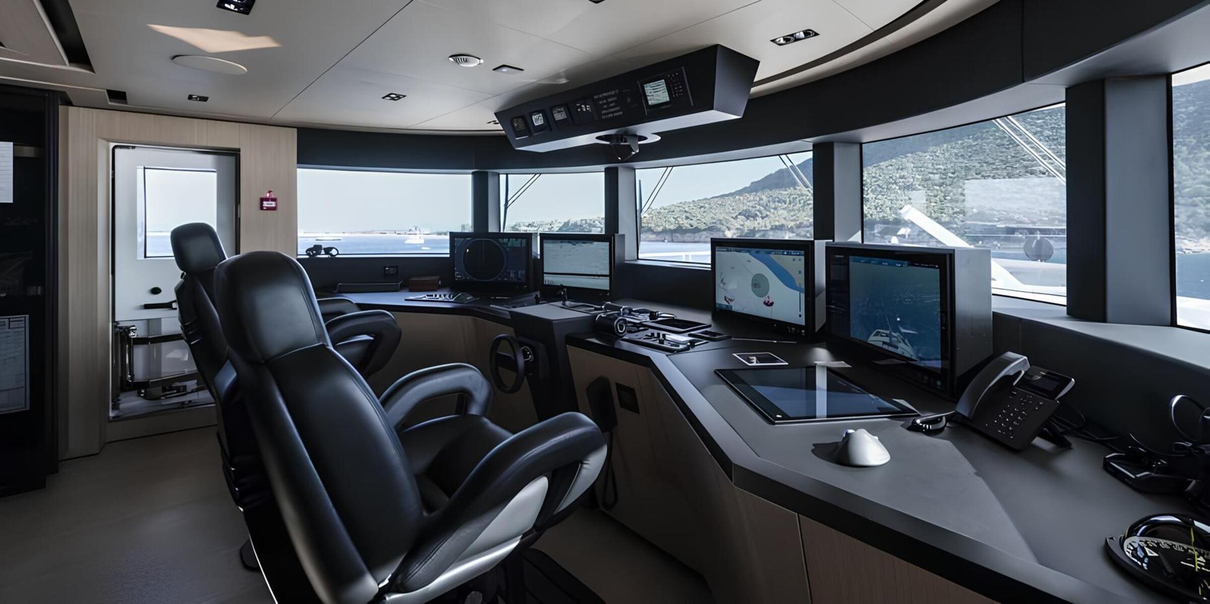 Главный пост управления/Main helm station