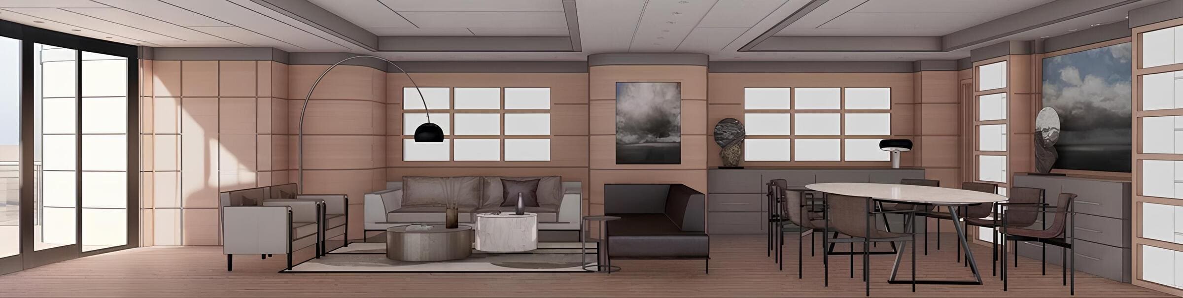Главный салон/Main salon