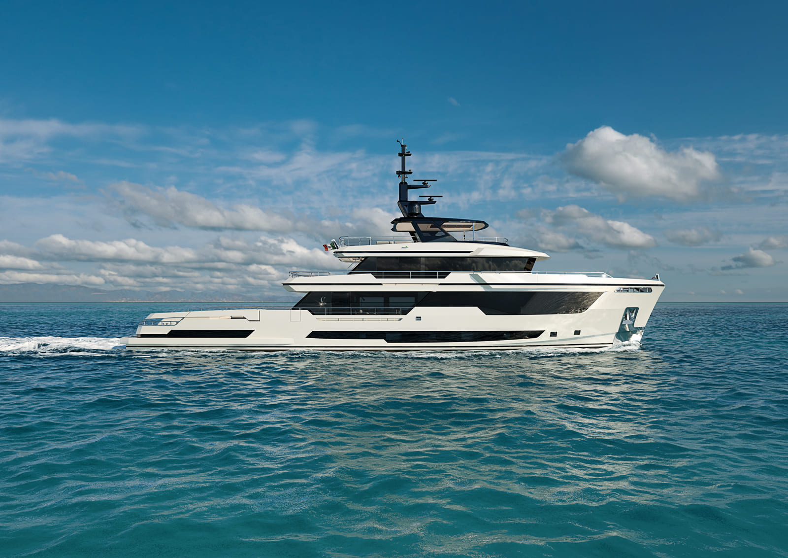 Экстерьер Columbus Yachts Crossover 42 NEW/Exterior Columbus Yachts Crossover 42 NEW